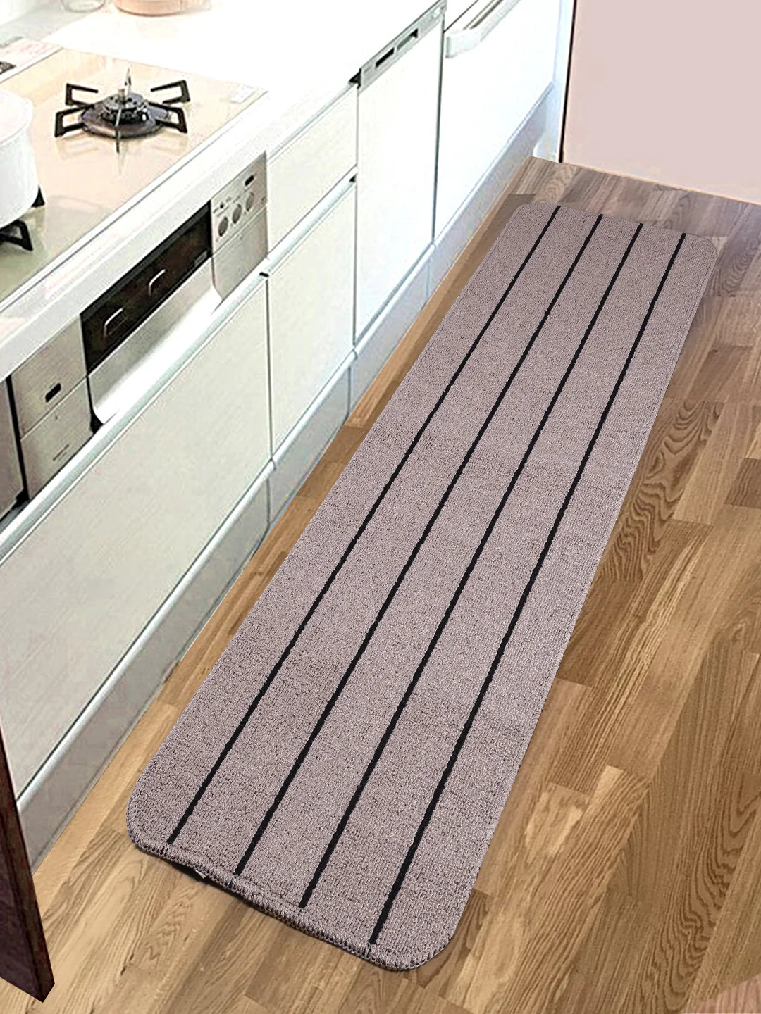 Stripe Solid Runner | Anti-Skid & Multipurpose (Multiple Sizes)
