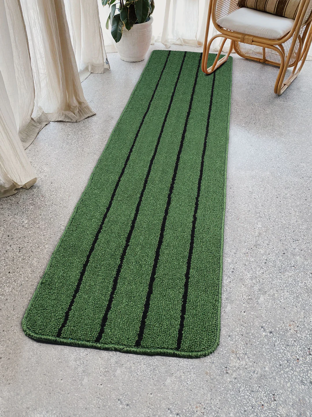Stripe Solid Runner | Anti-Skid & Multipurpose (Multiple Sizes) - Image 32