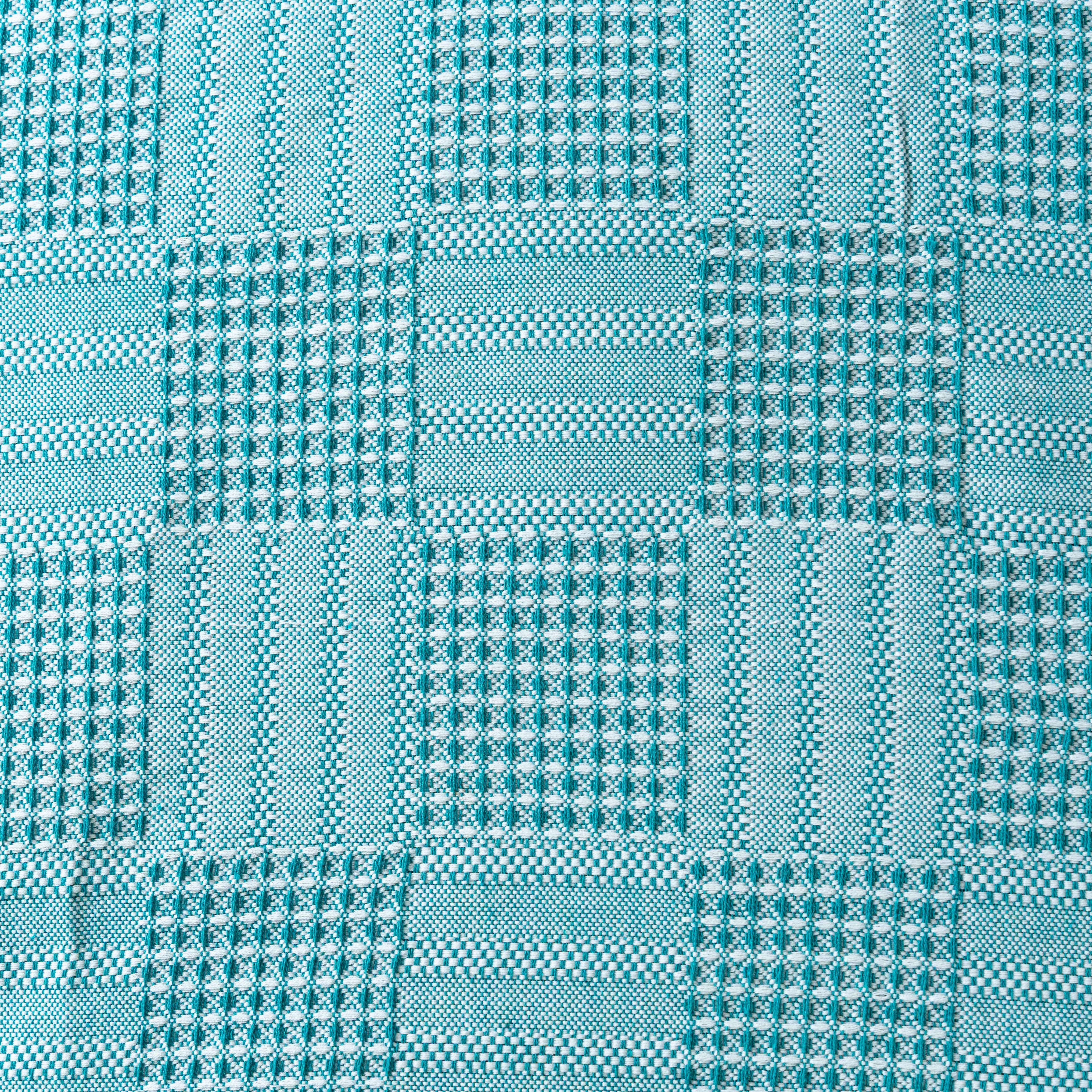 Saral Home Pure Cotton Bedsheet Set |Breathable Woven Bedspread with Pillow Cover | Huck Lace pattern | - Image 7