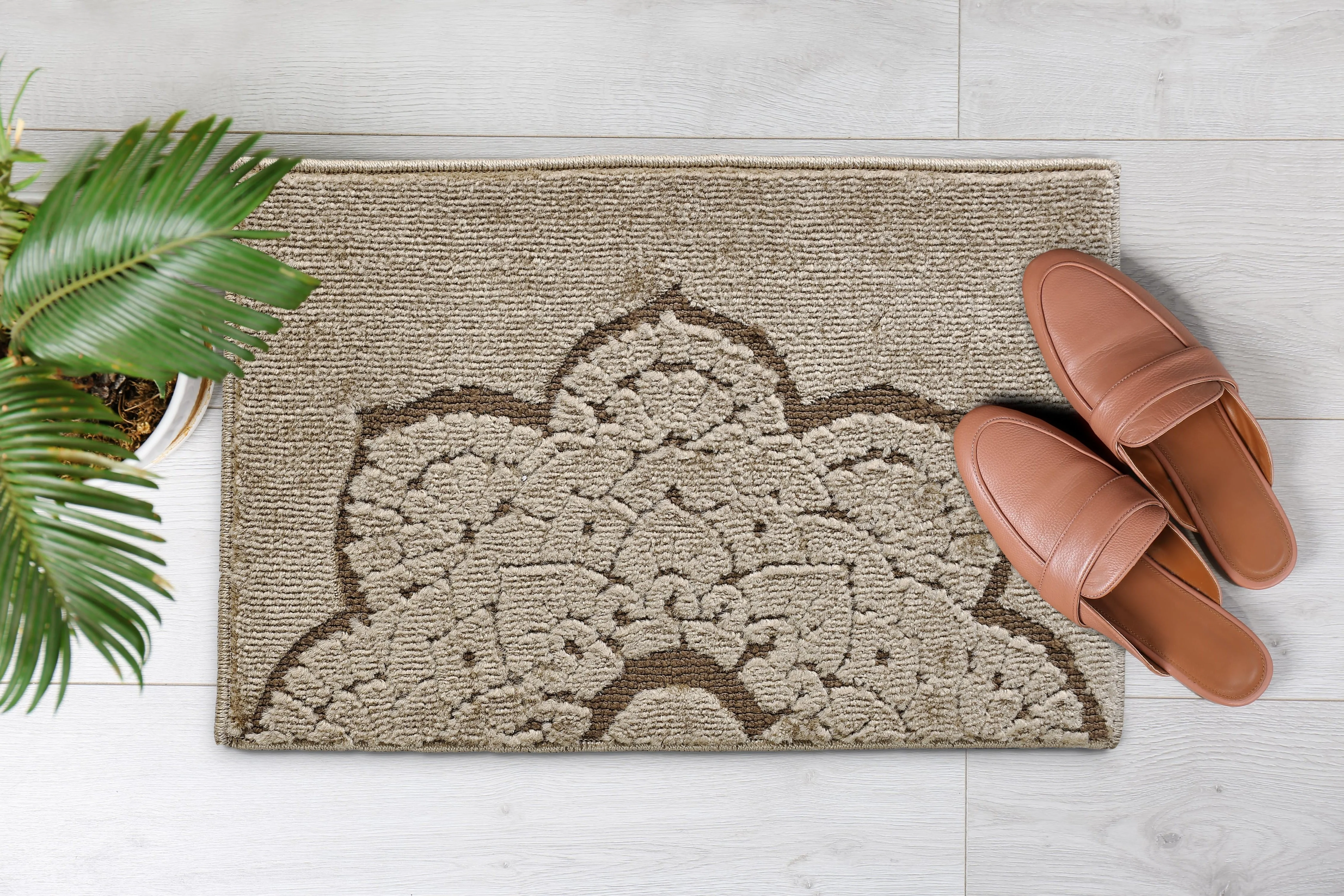 MANDALA Combo Strong Anti-Slip Door Mat – Set of 2 | Artistic Pattern & Premium Texture - Image 4