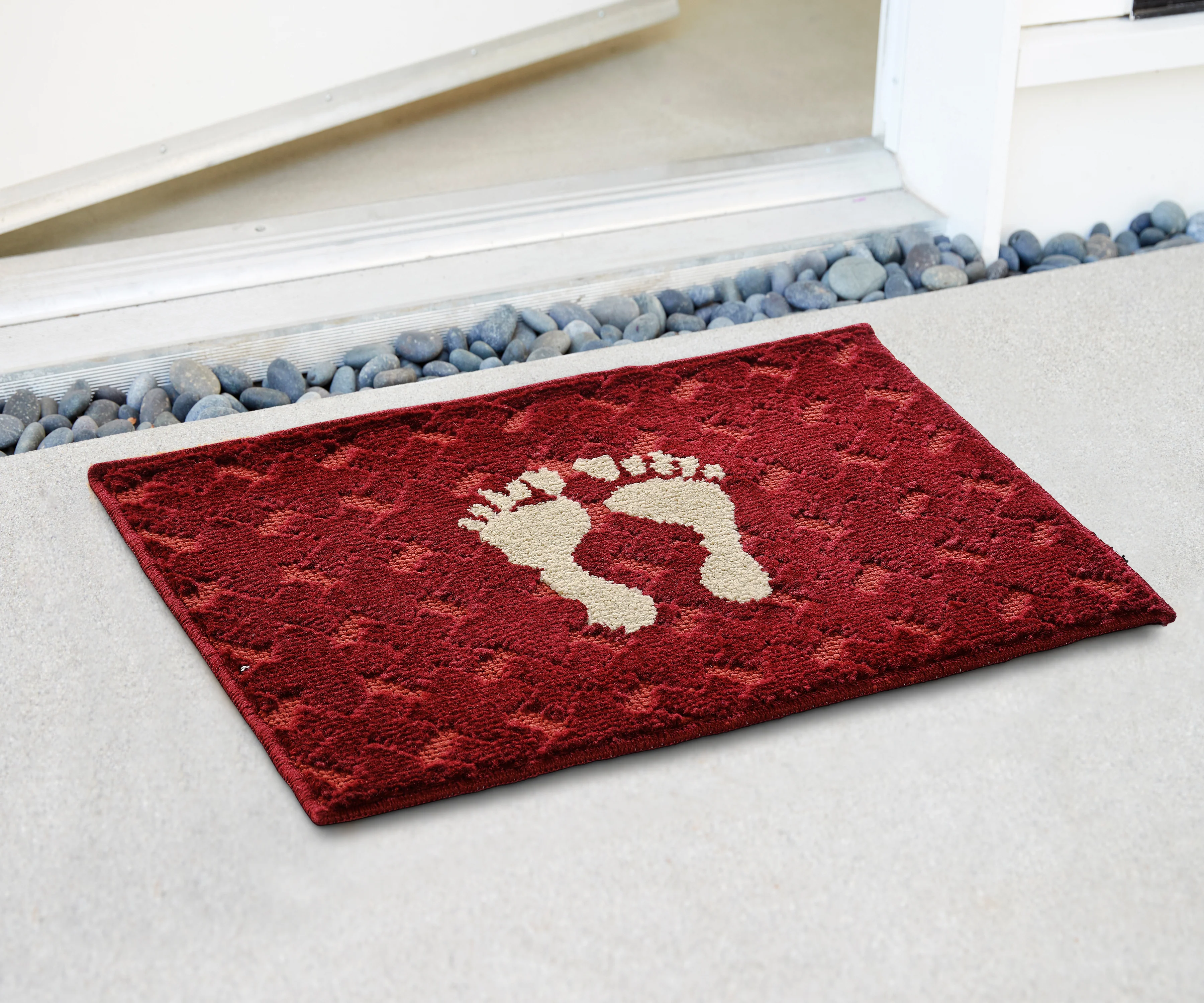 PADUKA Combo Strong Anti-Slip Door Mat – Set of 2 | Traditional Motif & Textured Grip - Image 3