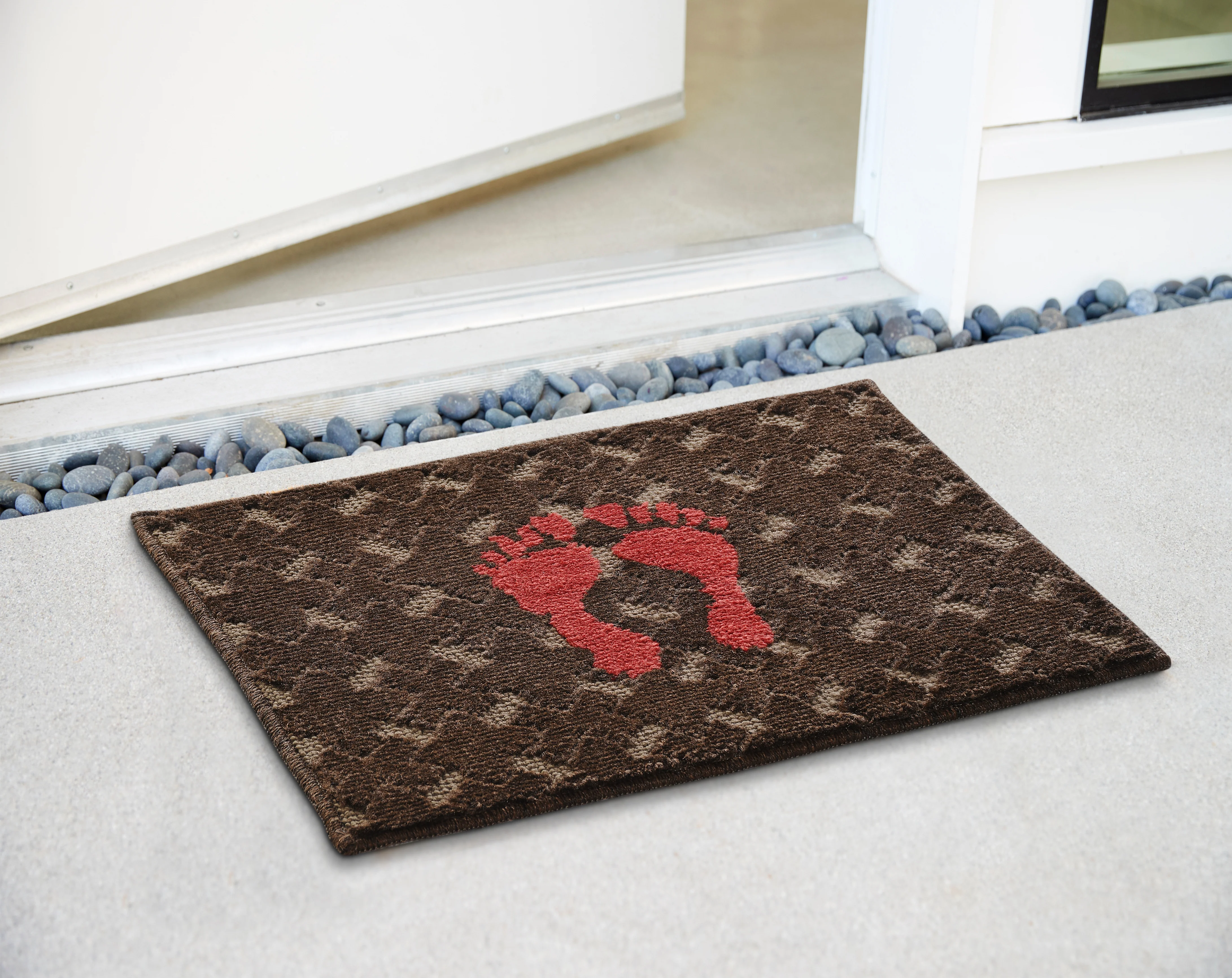 PADUKA Combo Strong Anti-Slip Door Mat – Set of 2 | Traditional Motif & Textured Grip - Image 7