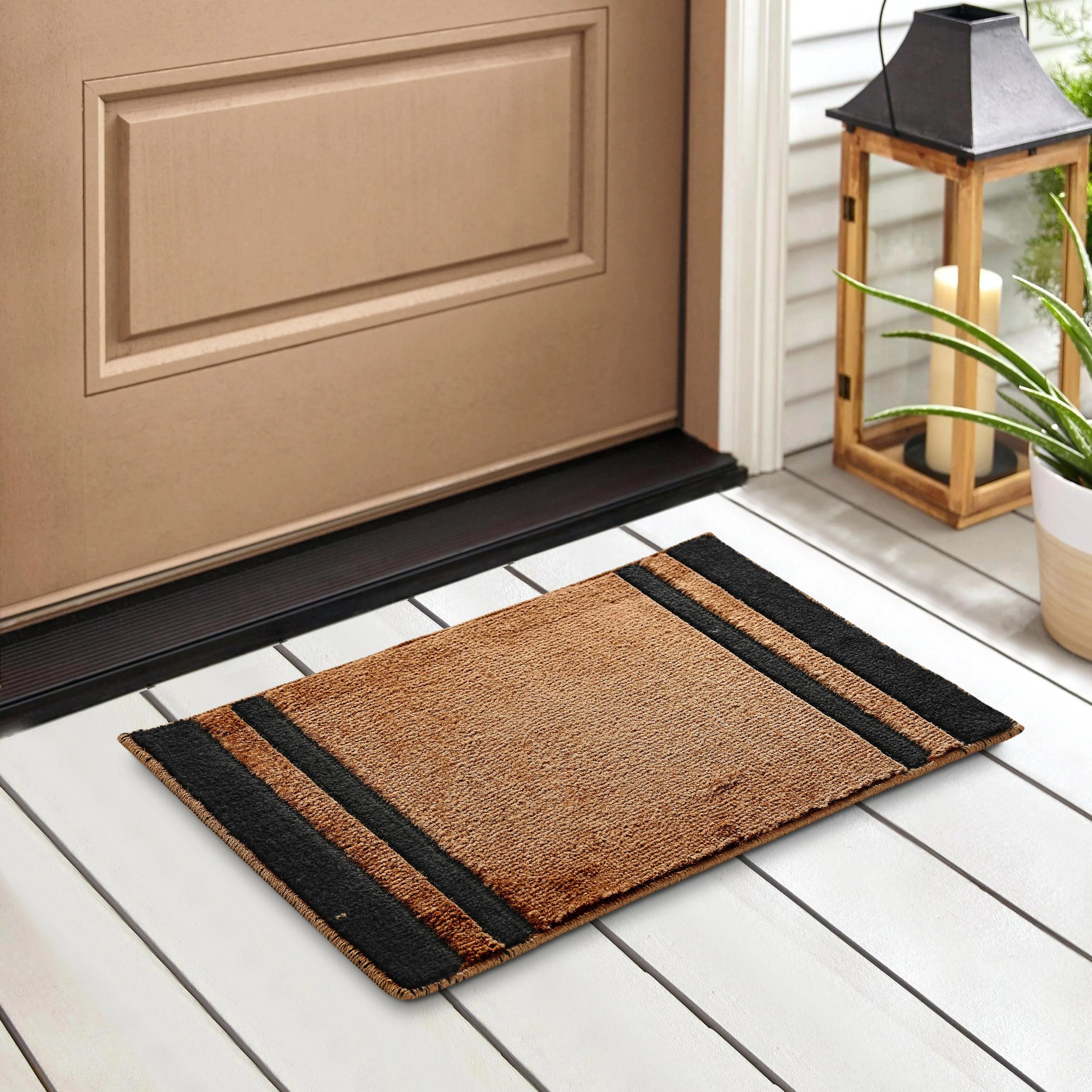 BALANCE Combo Strong Anti-Slip Door Mat – Set of 2 | Dual Design with Firm Grip - Image 7