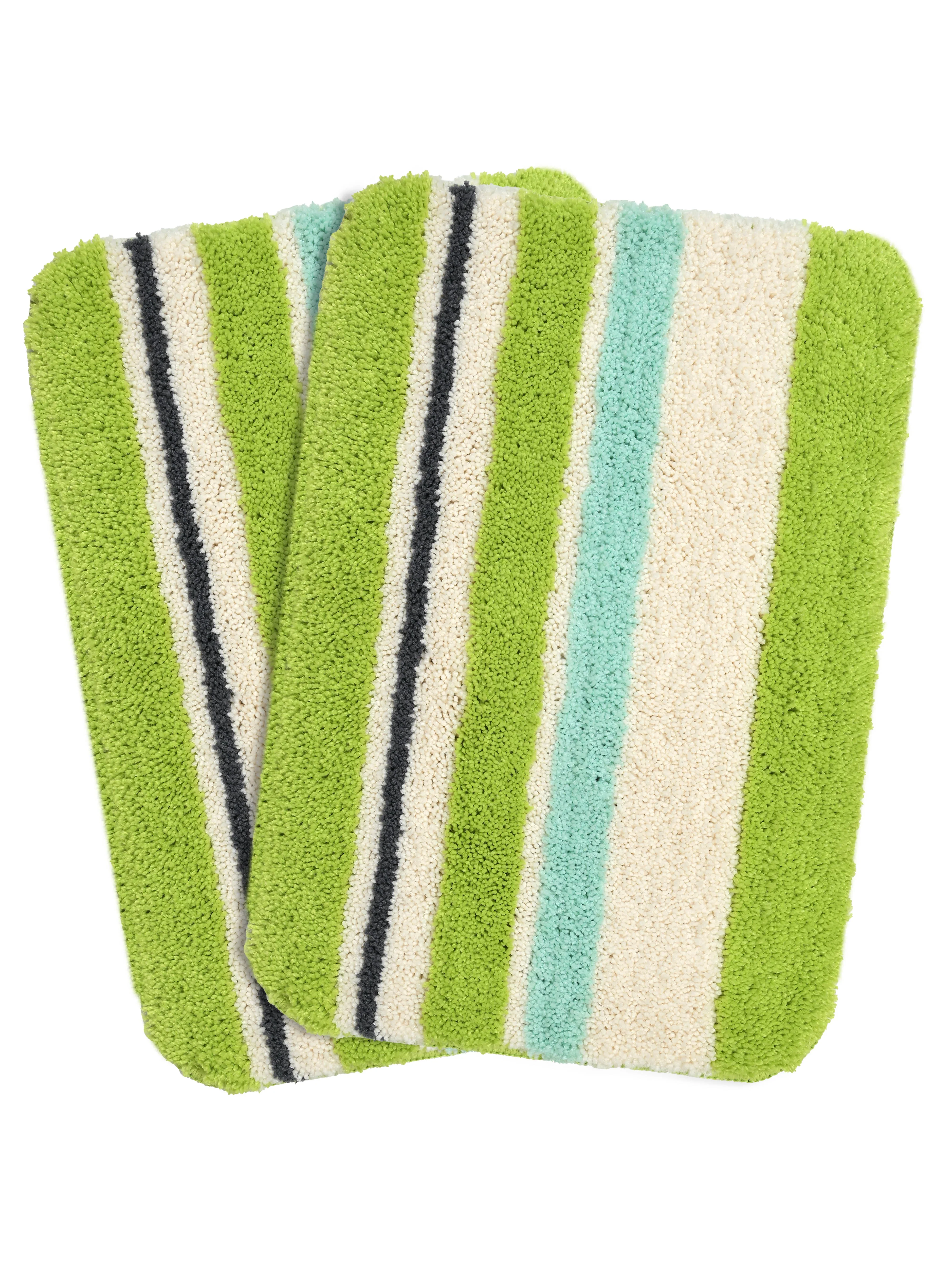 Aby Soft Anti-Slip Bath Mat Set | 2 Pc Combo – Soft Touch & Easy Wash - Image 6