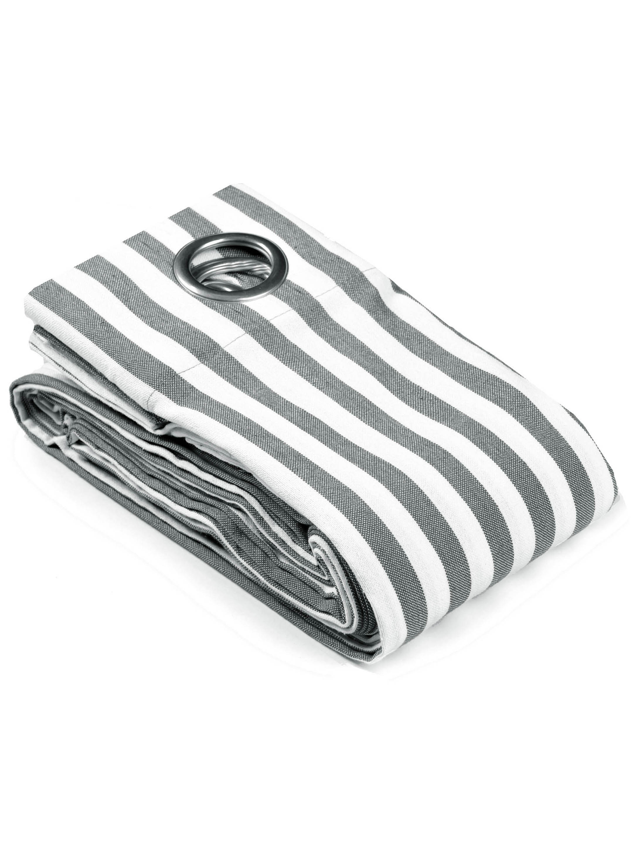 Even Stripe Handmade Cotton Curtains - Image 25