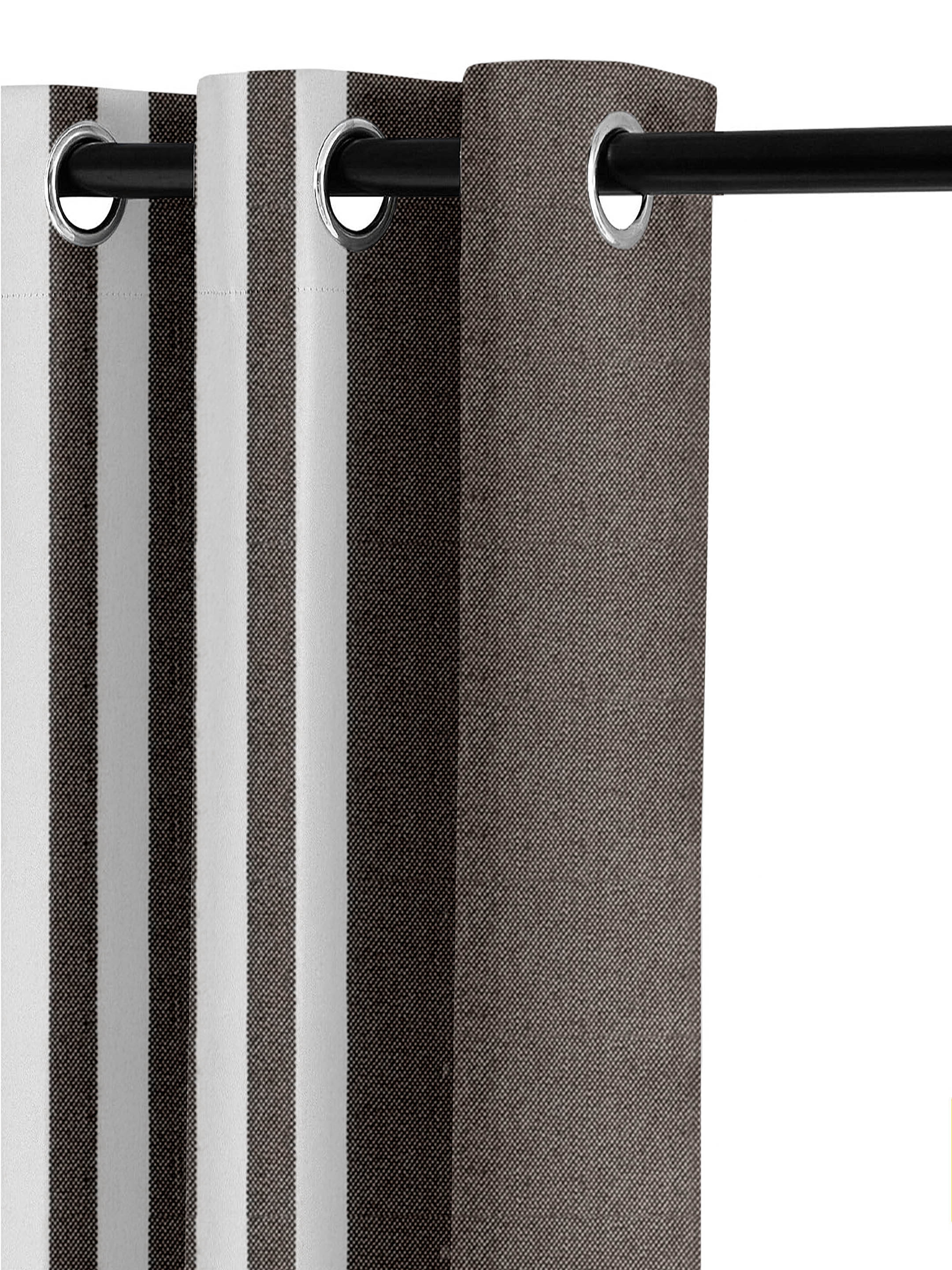 Even Stripe Handmade Cotton Curtains - Image 42
