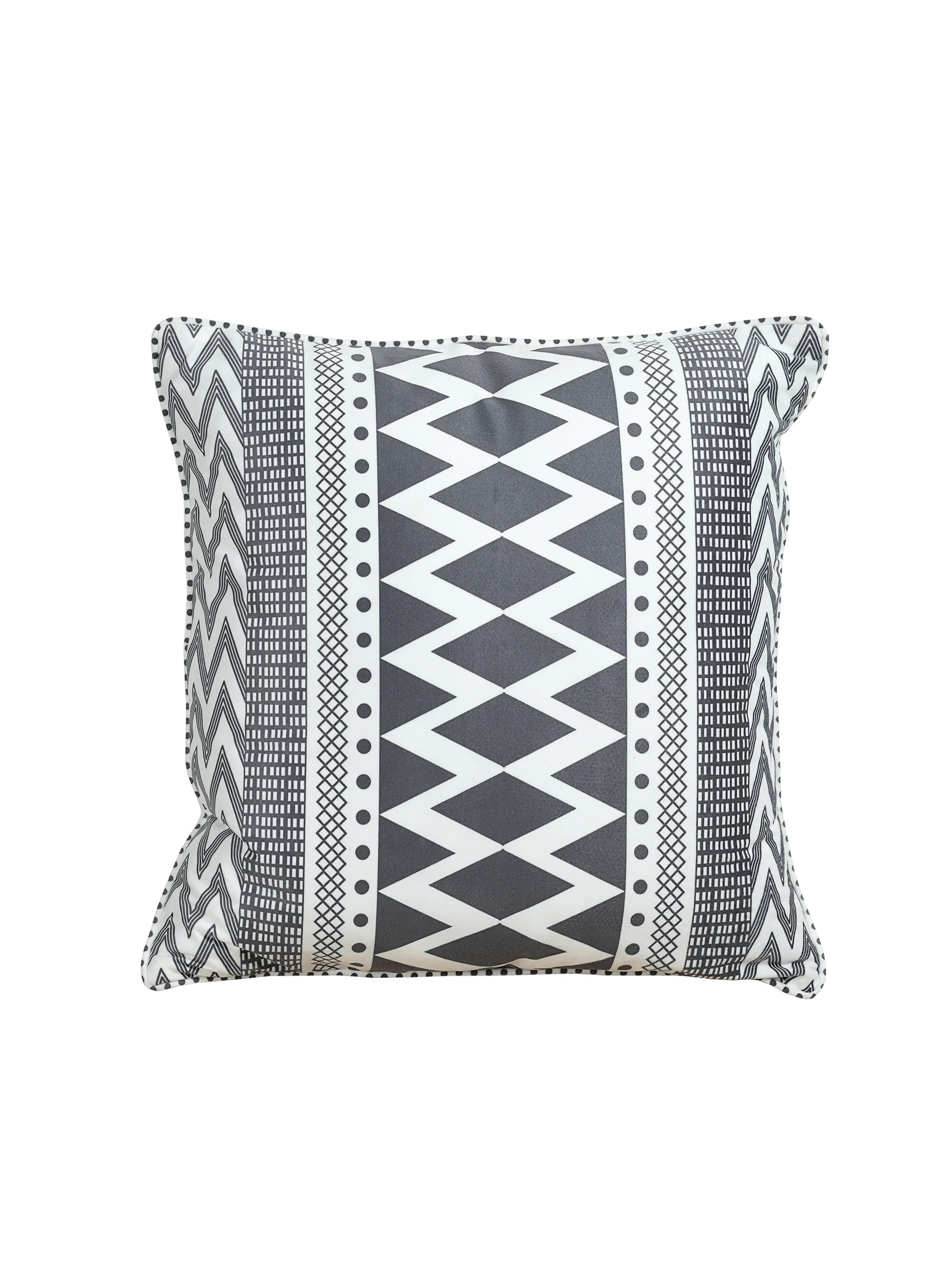 Aveda Velvet Boho Cushion Covers | Artistic Digital Print | Set of 2 - Image 3