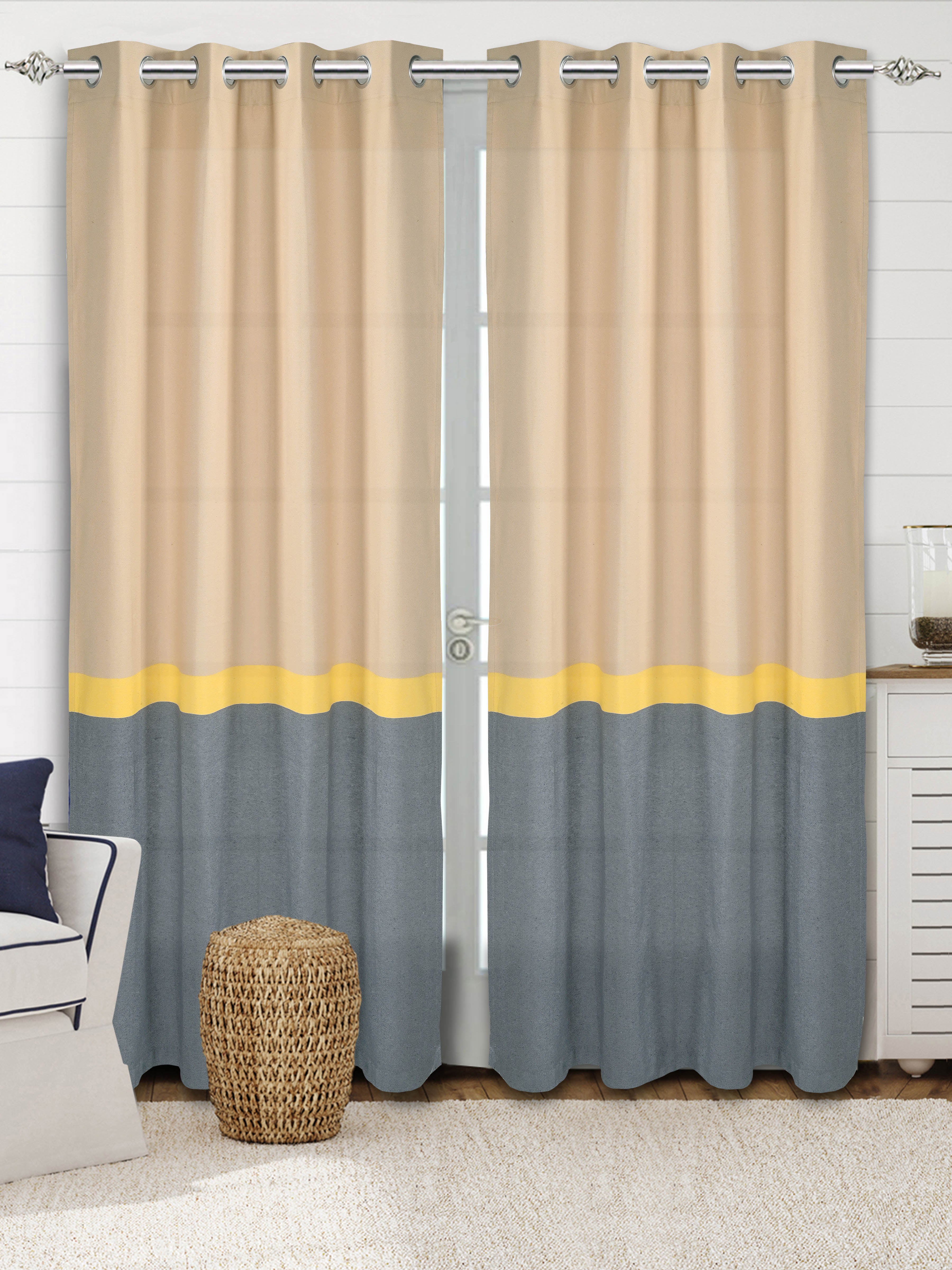 Awning Cotton Curtains | Subtle Texture with Premium Look - Image 13