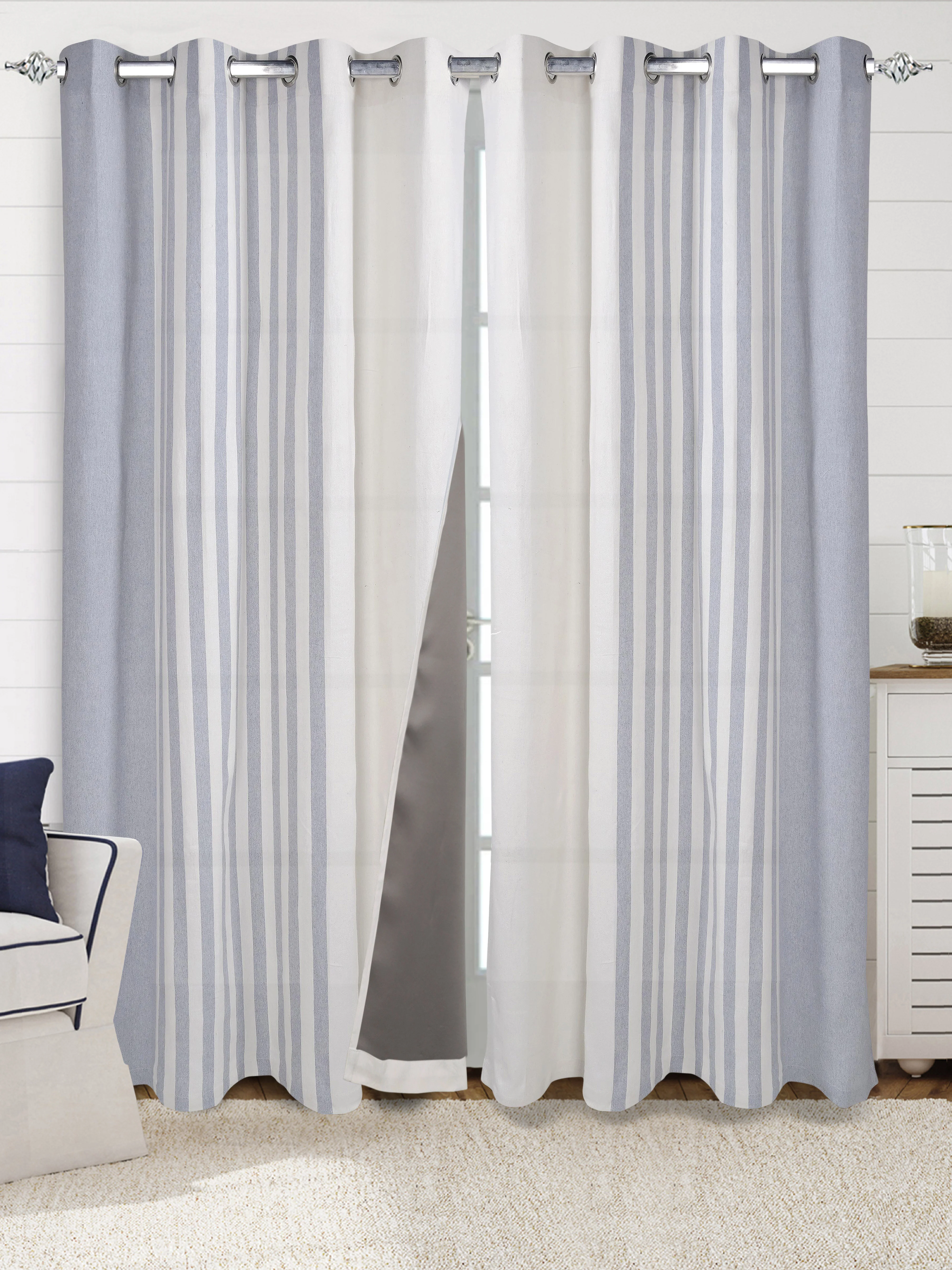 Balanced Cotton Curtains | Soft Weave & Modern Appeal - Image 2
