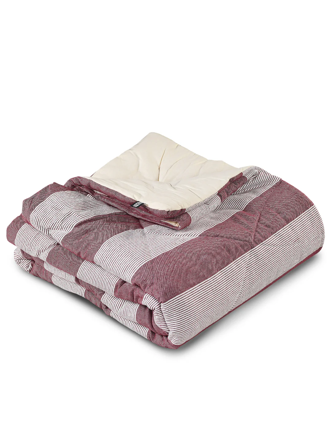 Bamboo Striped Queen Size Quilt (90X100) - Image 11