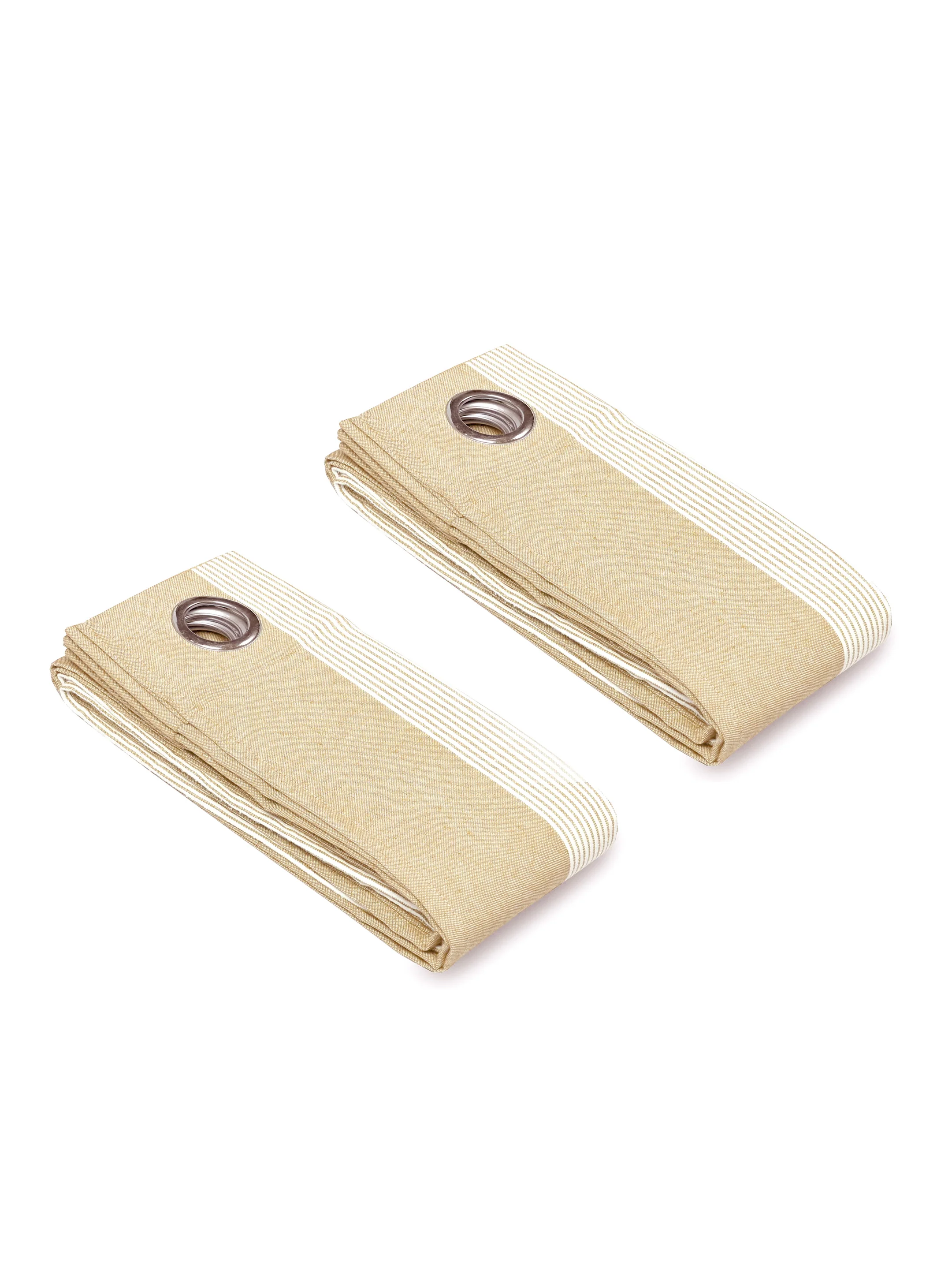 Bamboo Stripes Handmade Cotton Curtains - Image 12