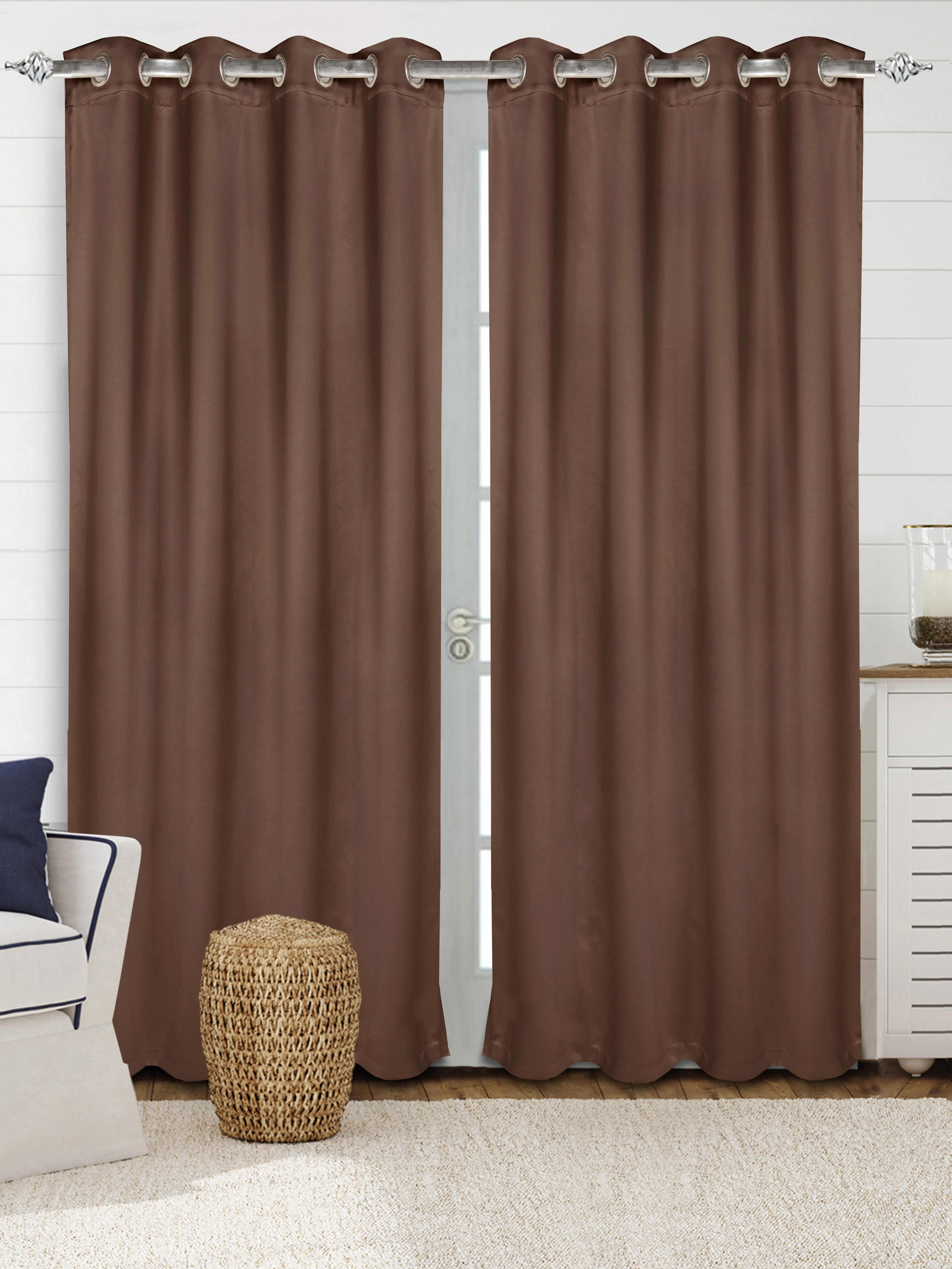 Blackout Satin Curtains | Light-Blocking & Premium Finish - Image 13