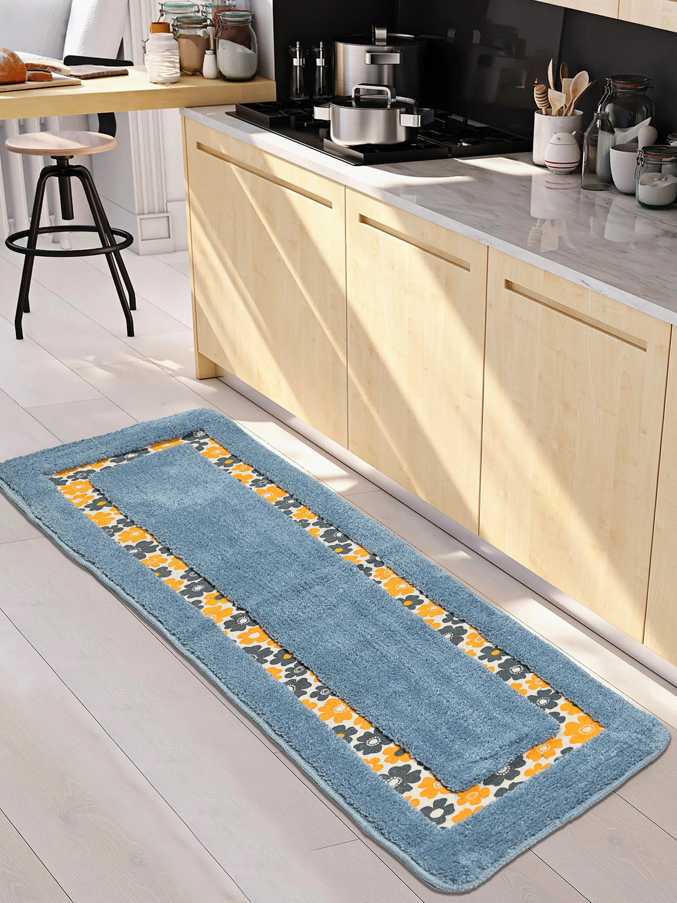 Blossom Multi-Purpose Runner | Bright Floral Design & Smooth Texture - Image 8
