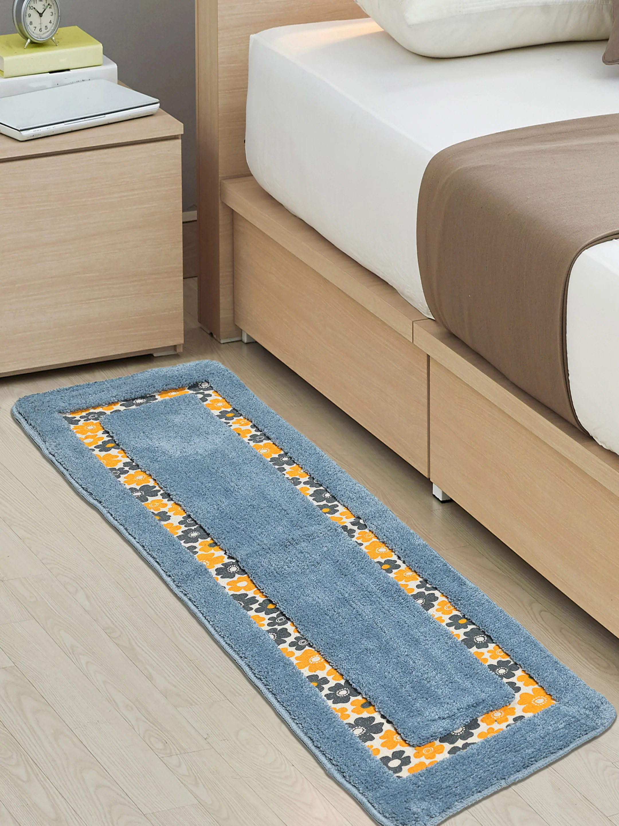 Blossom Multi-Purpose Runner | Bright Floral Design & Smooth Texture - Image 9
