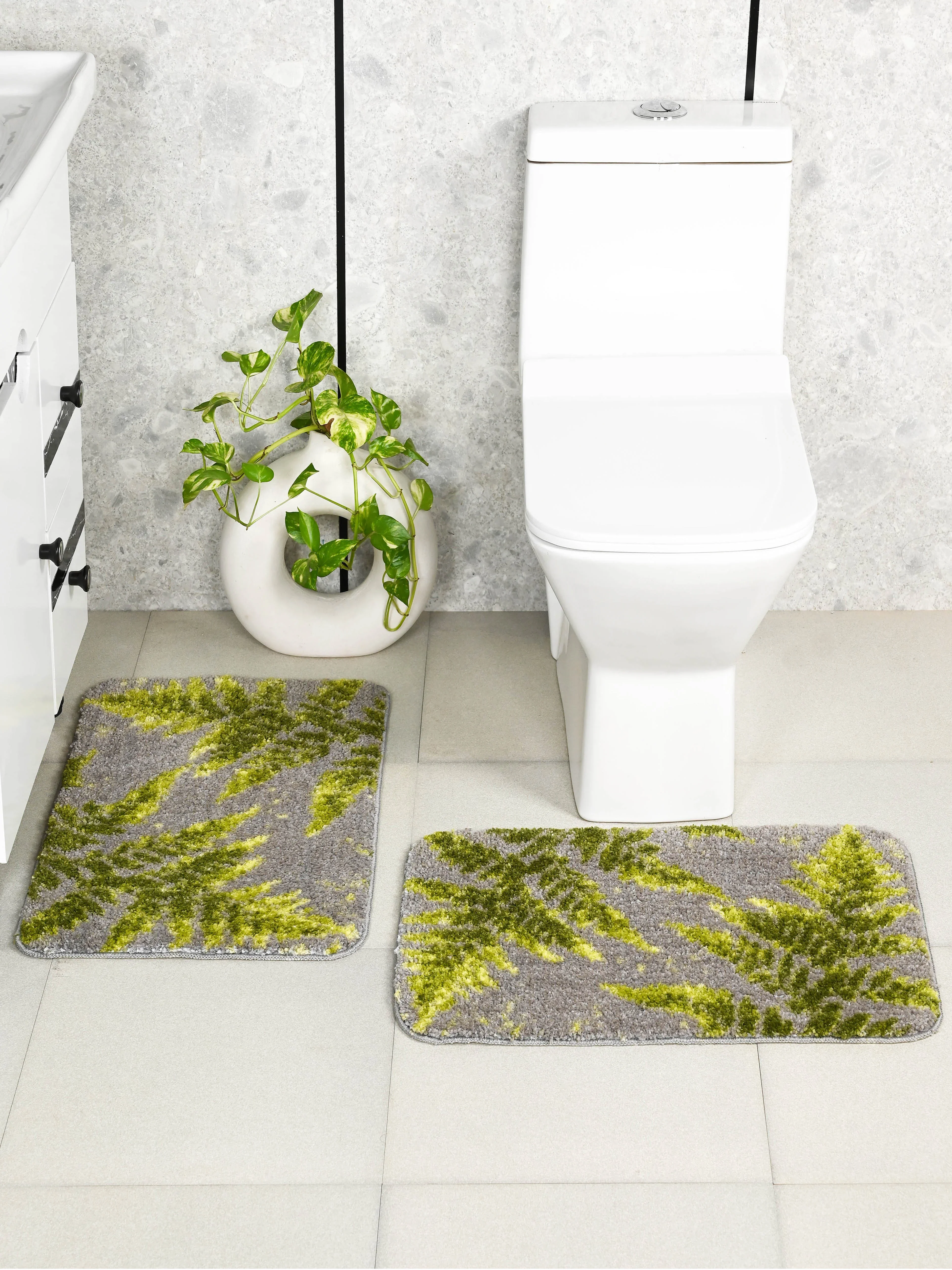 CEDAR Soft Anti-Slip Bathmat Set | Plush Comfort with Durable Base - Image 14