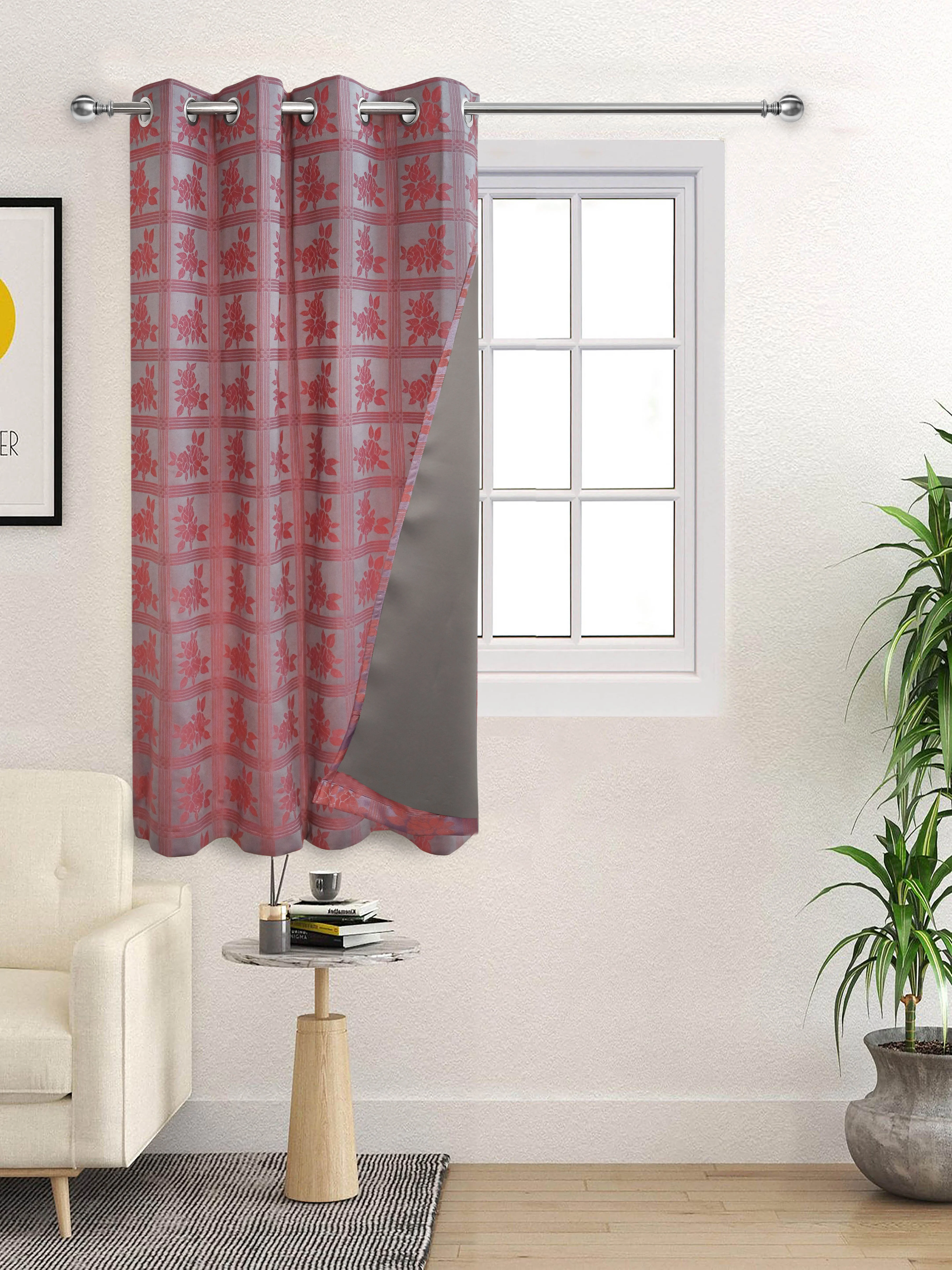 CHECKRO Cotton Curtains | Elegant Living Room Drapes - Image 15