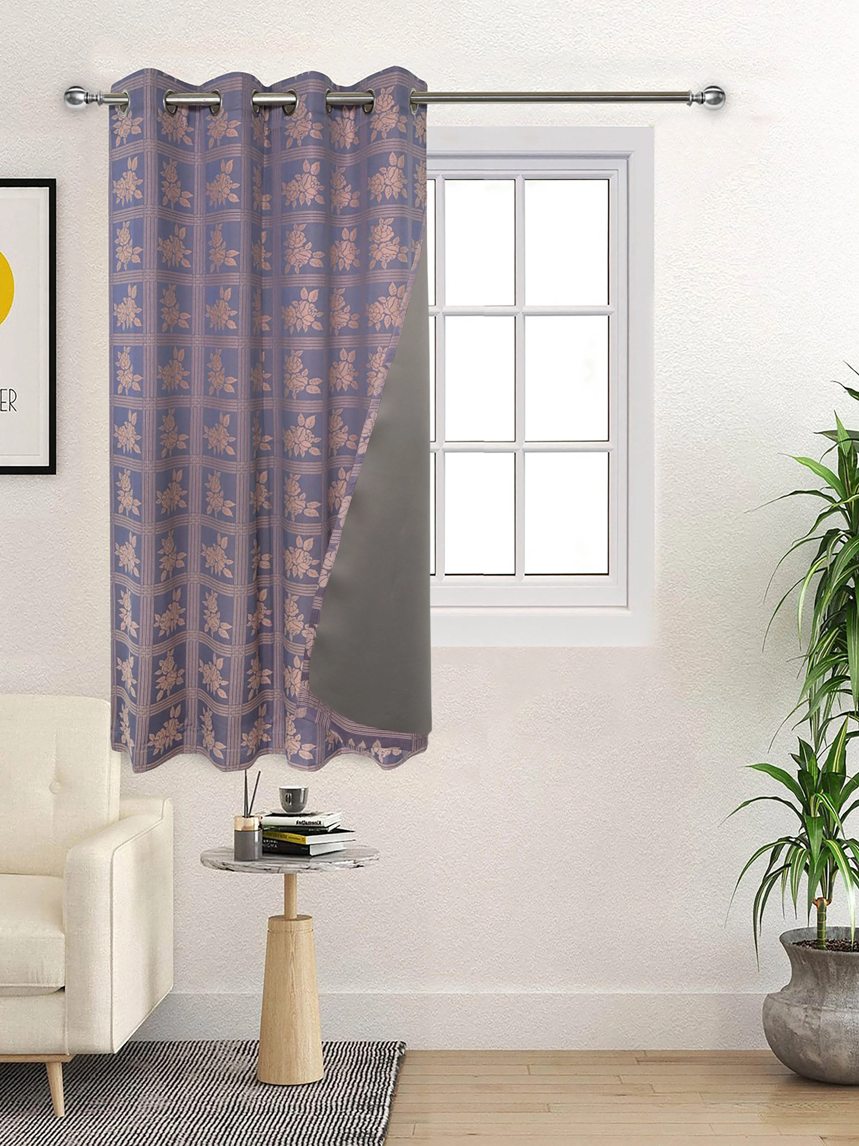 CHECKRO Cotton Curtains | Elegant Living Room Drapes - Image 22