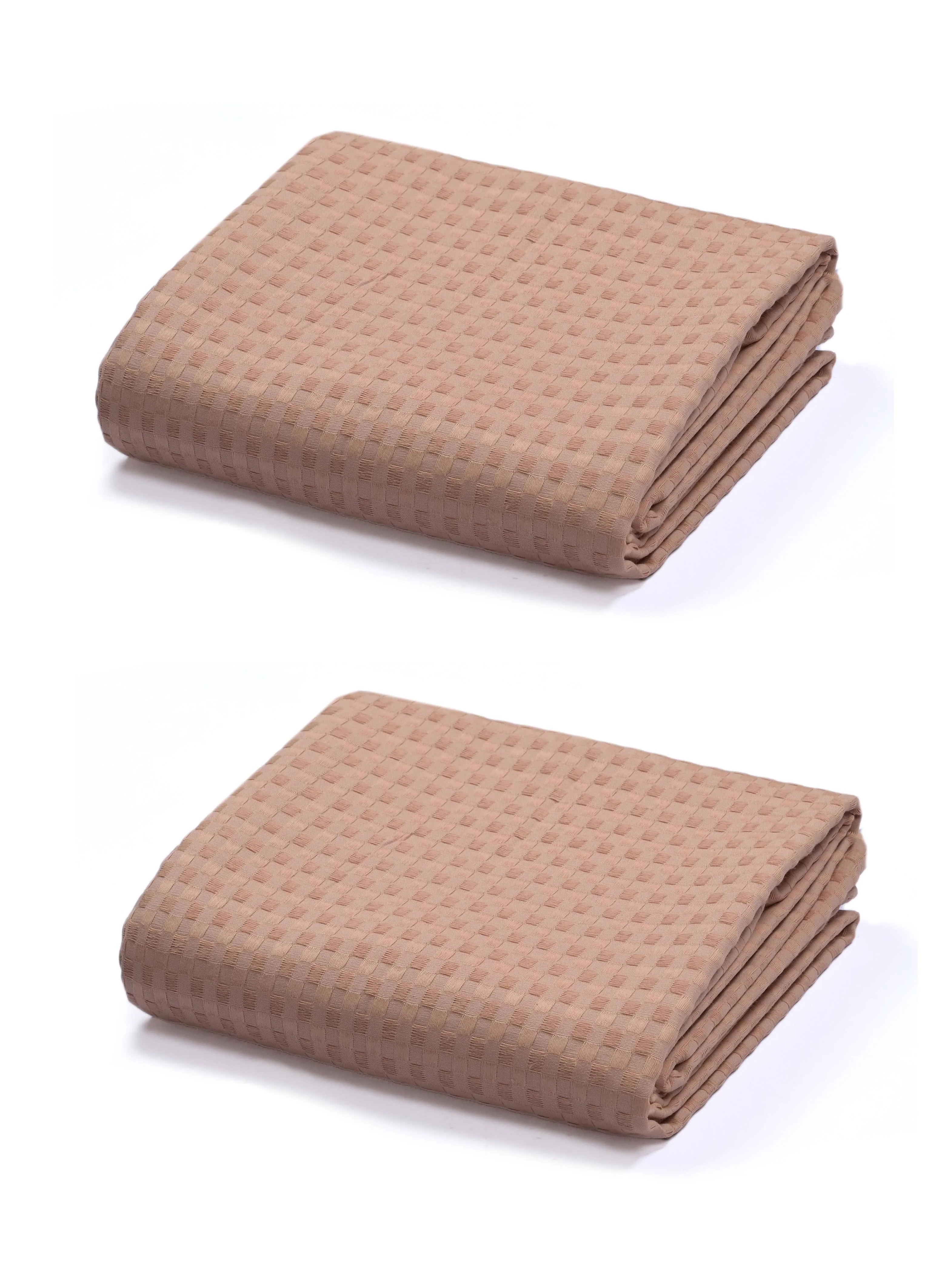 Waffle Cotton Sofa Throw Cover | Textured Weave - Image 26