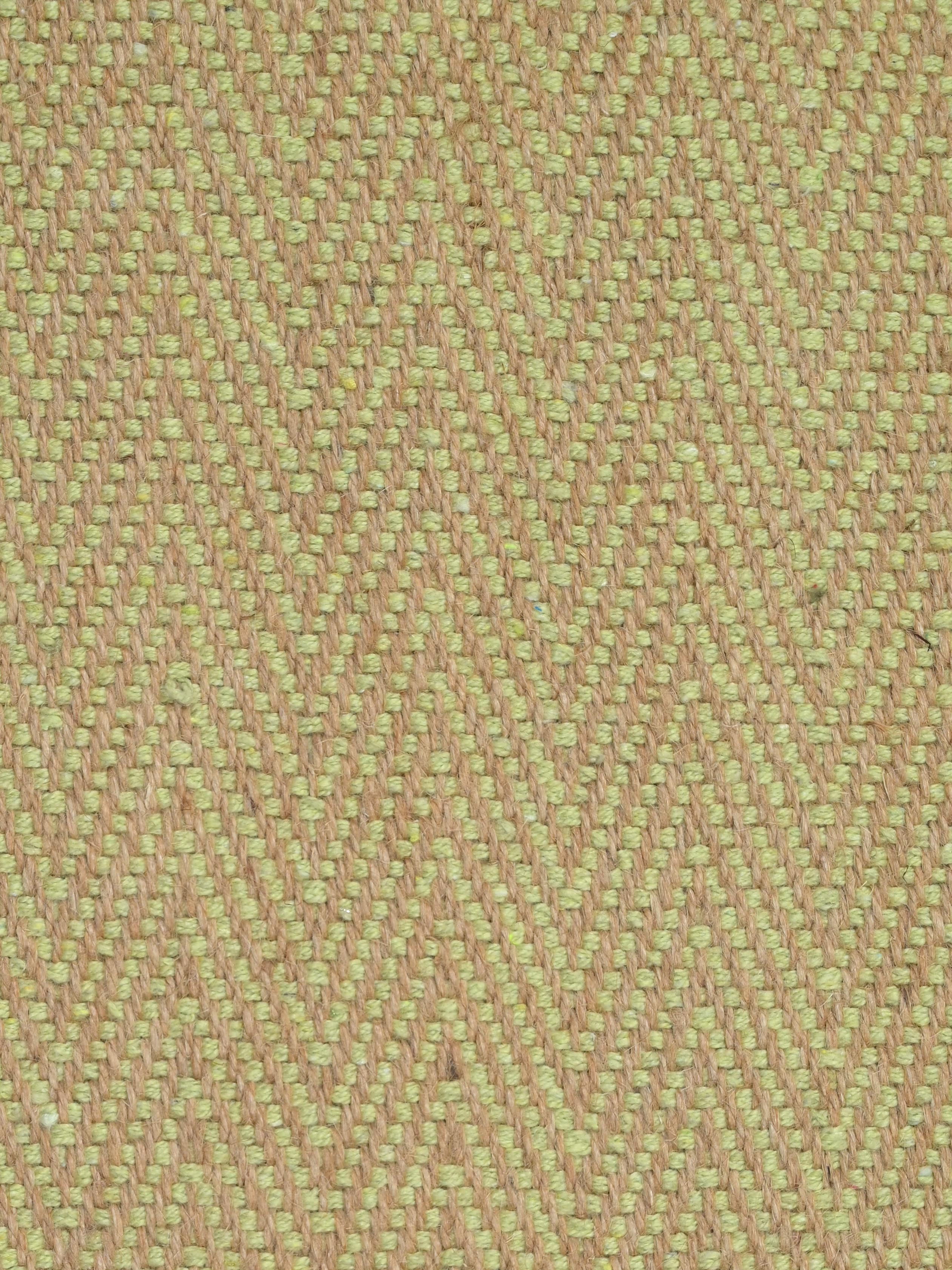 Chevron Jute & Cotton Woven Anti-Slip Strong Border Rug - Image 4