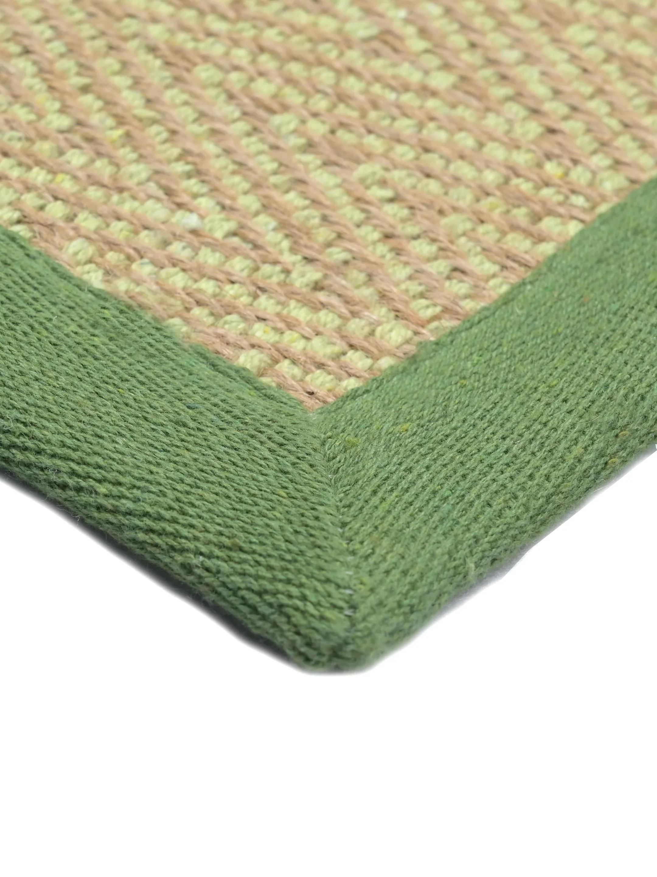 Chevron Jute & Cotton Woven Anti-Slip Strong Border Door Mat - Image 15