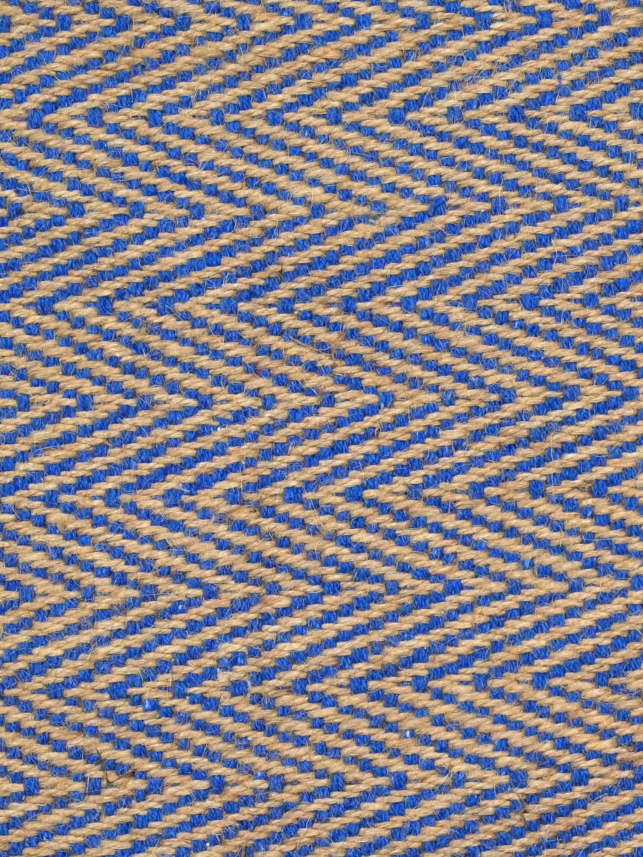 Chevron Jute & Cotton Woven Anti-Slip Strong Border Door Mat - Image 19