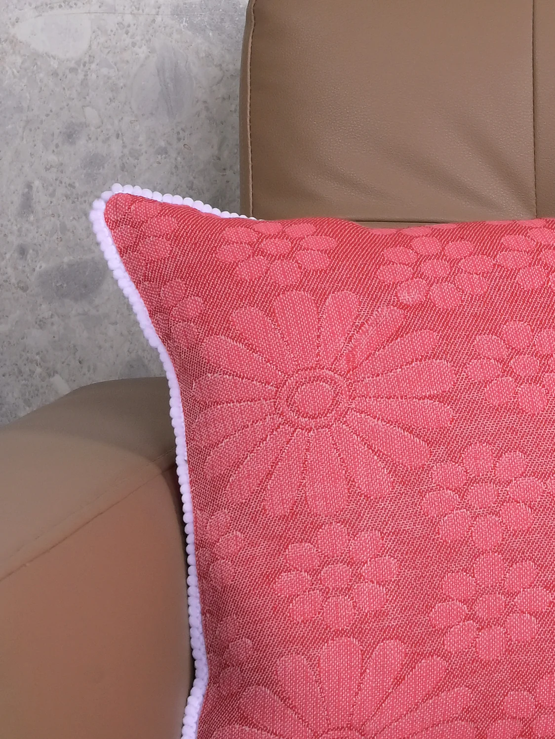 Chitki Embroidered Cushion Cover | Handcrafted Detailing & Soft Cotton Finish - Image 4