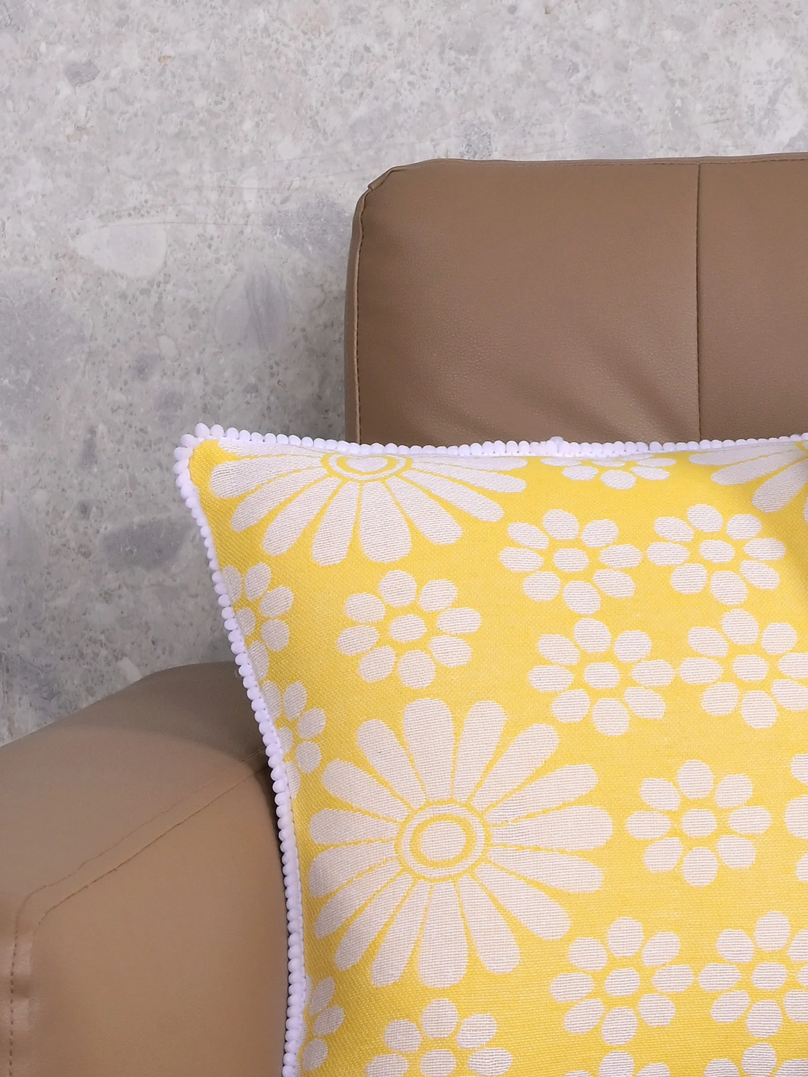 Chitki Embroidered Cushion Cover | Handcrafted Detailing & Soft Cotton Finish - Image 4