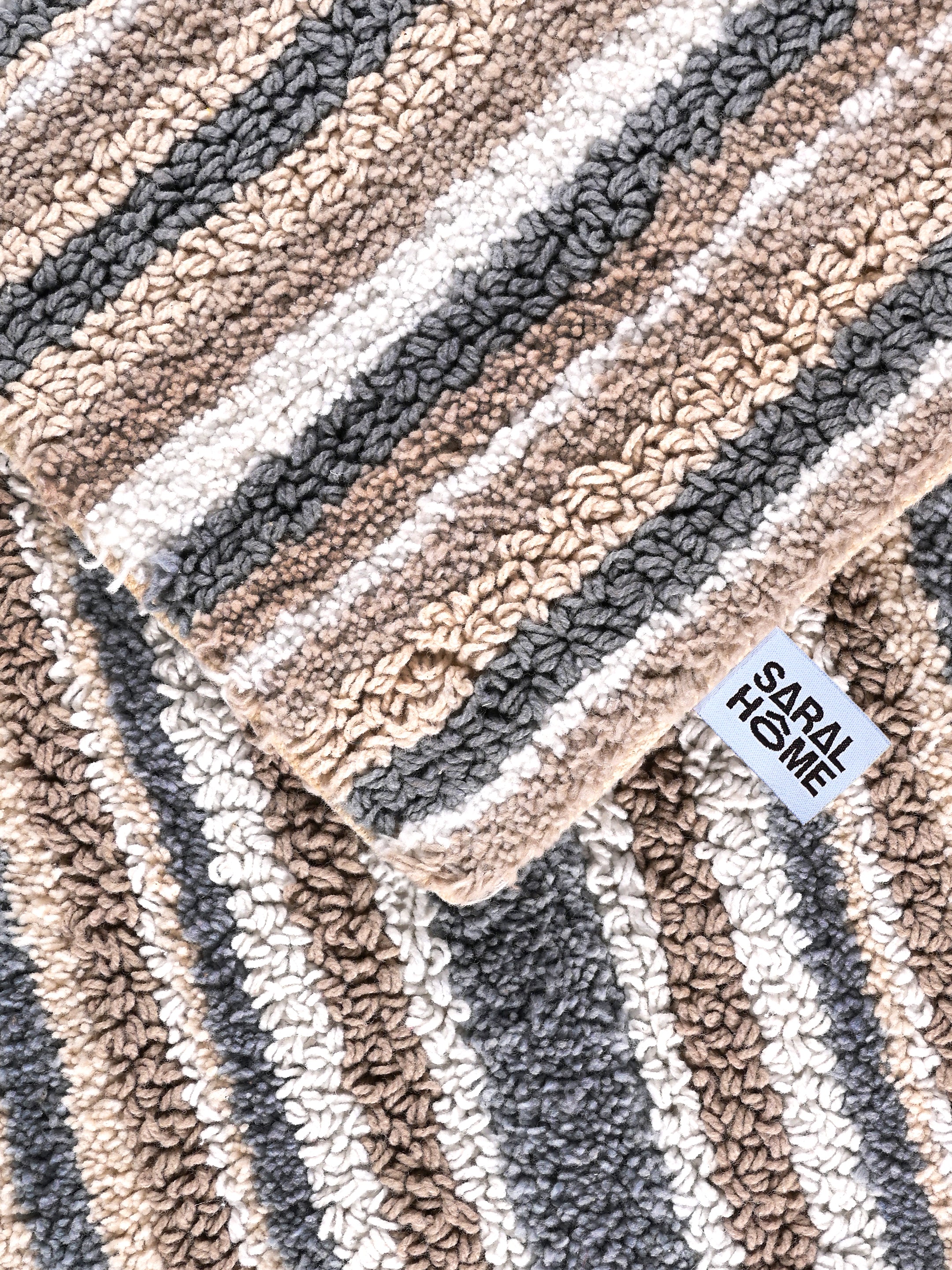 CLAIRE Reversible Soft Bathmat | Dual-Sided Comfort - Image 8