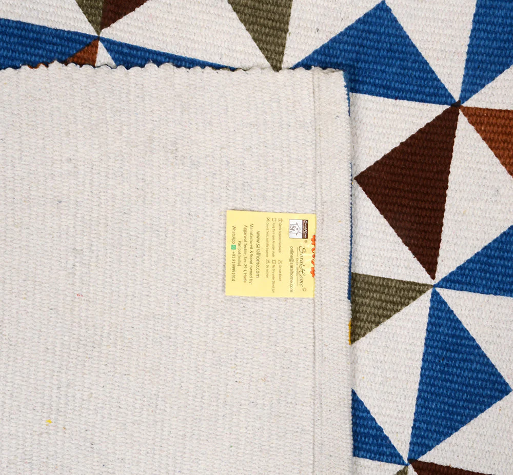 FIRKI Printed Rib Rug | Vibrant Prints with Durable Ribbed Texture - Image 20