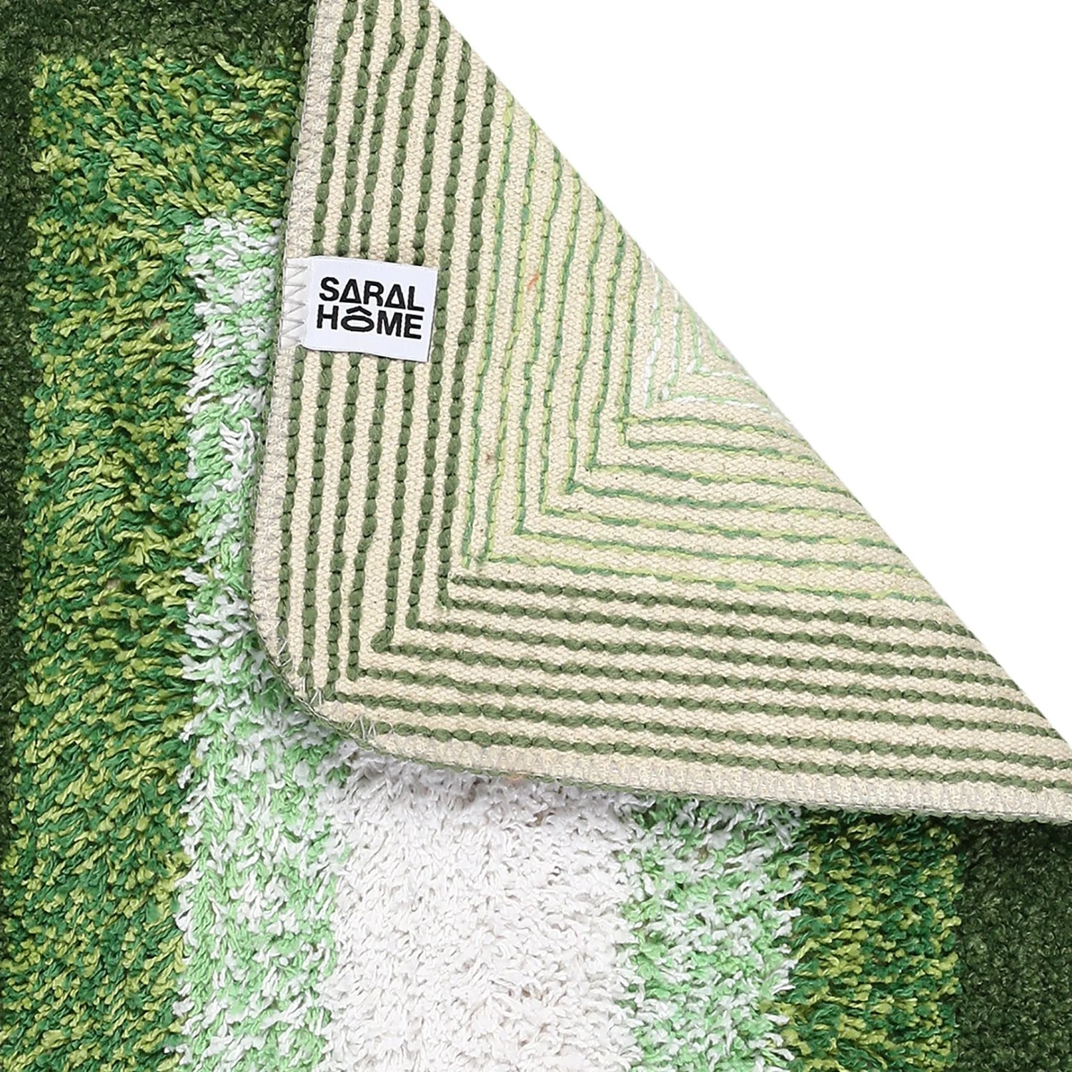 Combo-Frame Cotton Bathmat | 35x50 cm Soft & Anti-Slip - Image 12