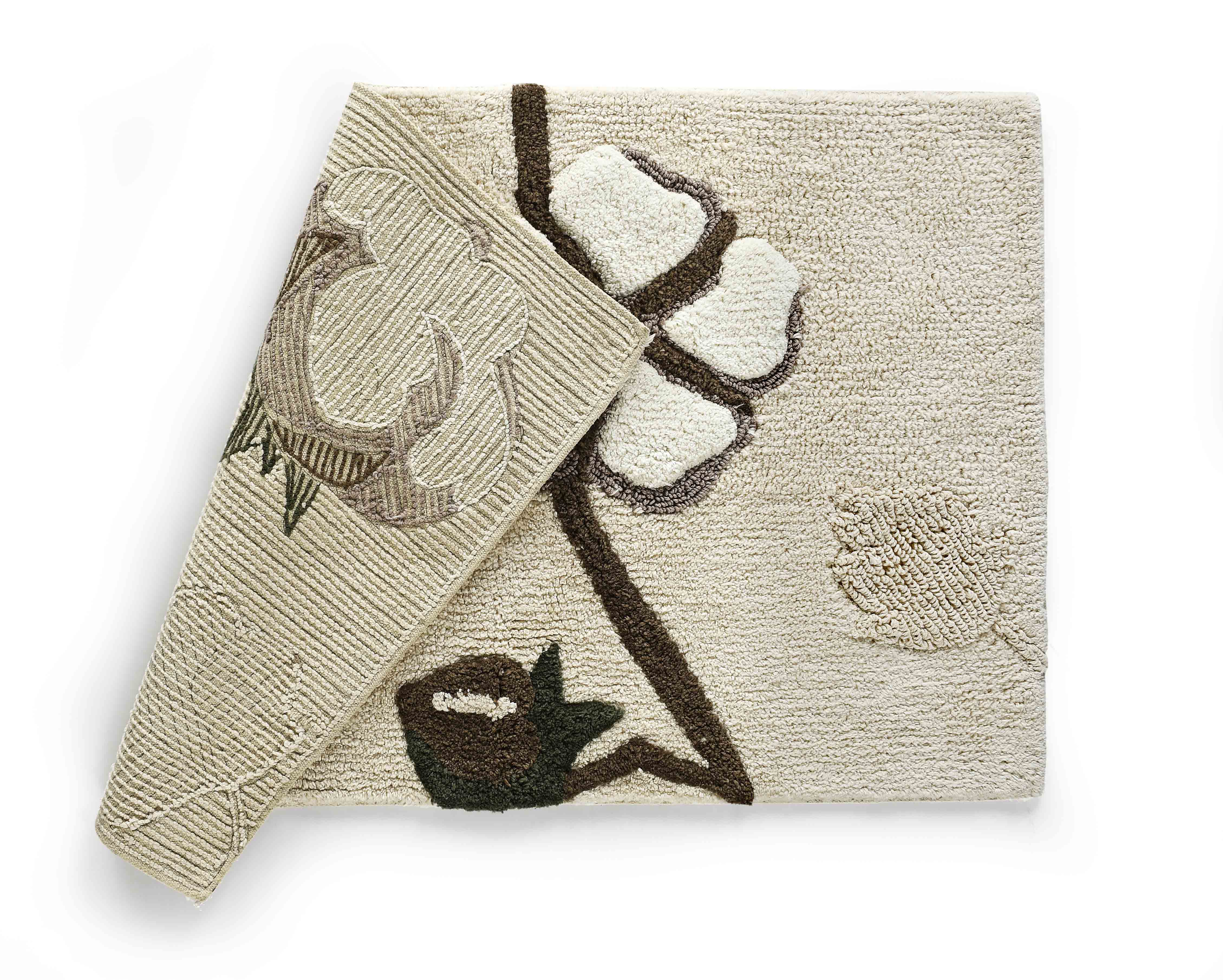 100% Cotton Premium Mat – 50x80 cm | Natural Comfort with Plush Texture - Image 4