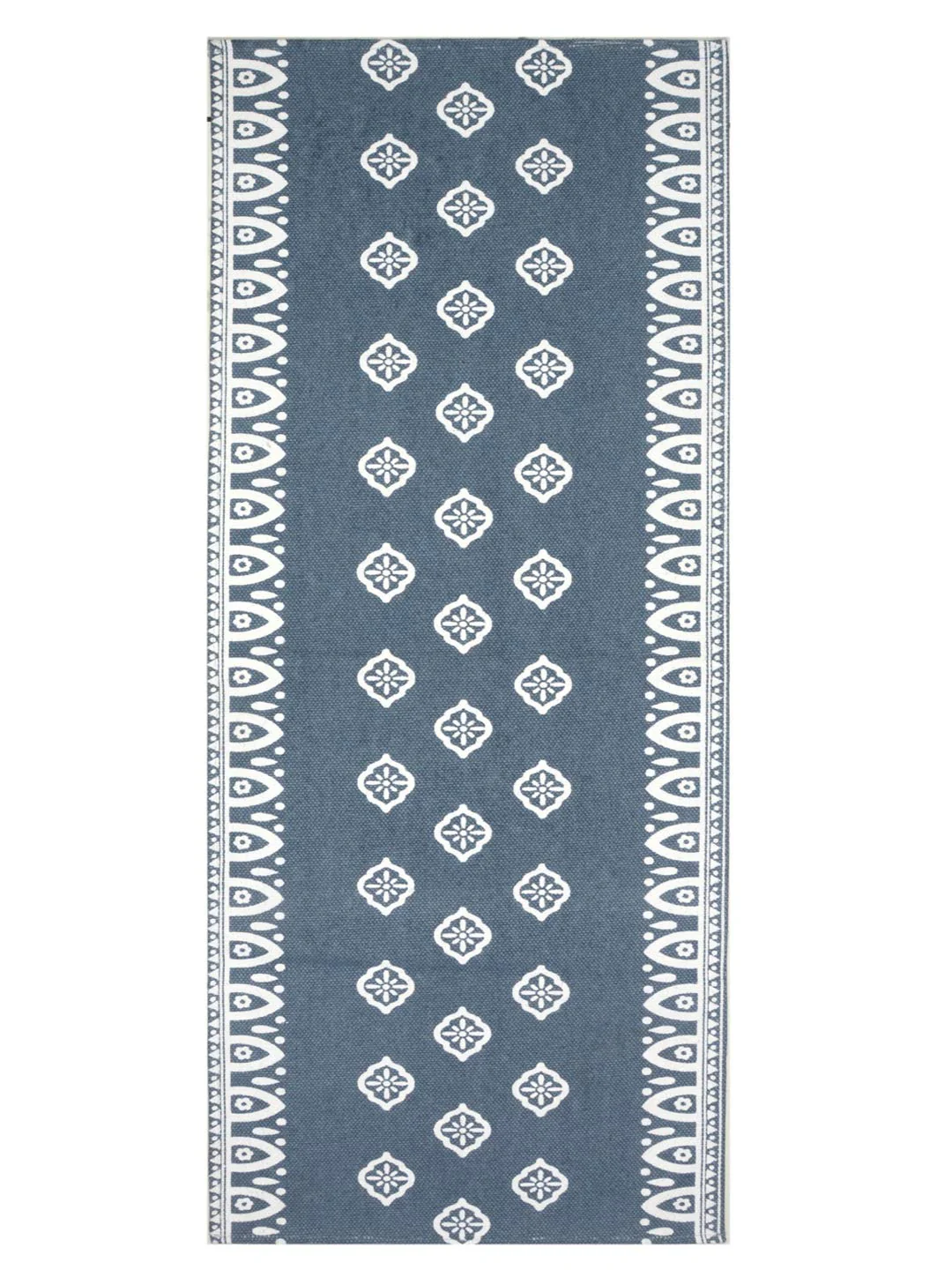 Cotton Dining Table Placemat Set | 4 Mats (33x45 cm) + 1 Runner (45x120 cm) | Set of 5 - Image 22