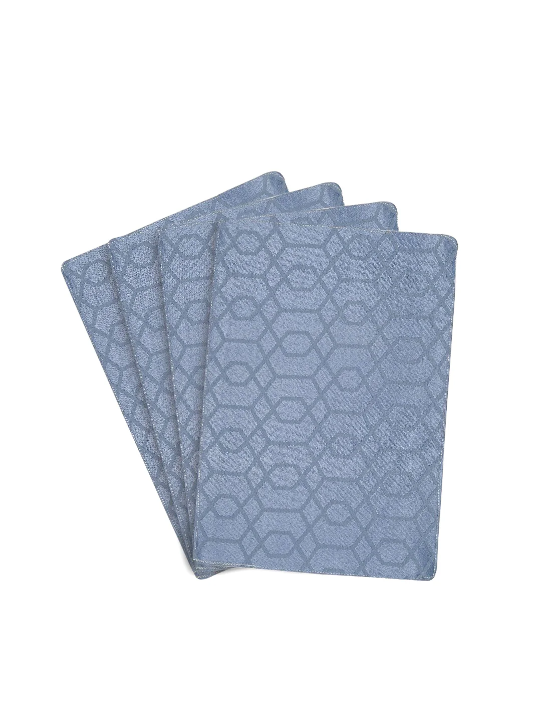 Saral Home Cotton Placemats Set of 6 | 33x45 cm | Elegant Dining Decor - Image 2