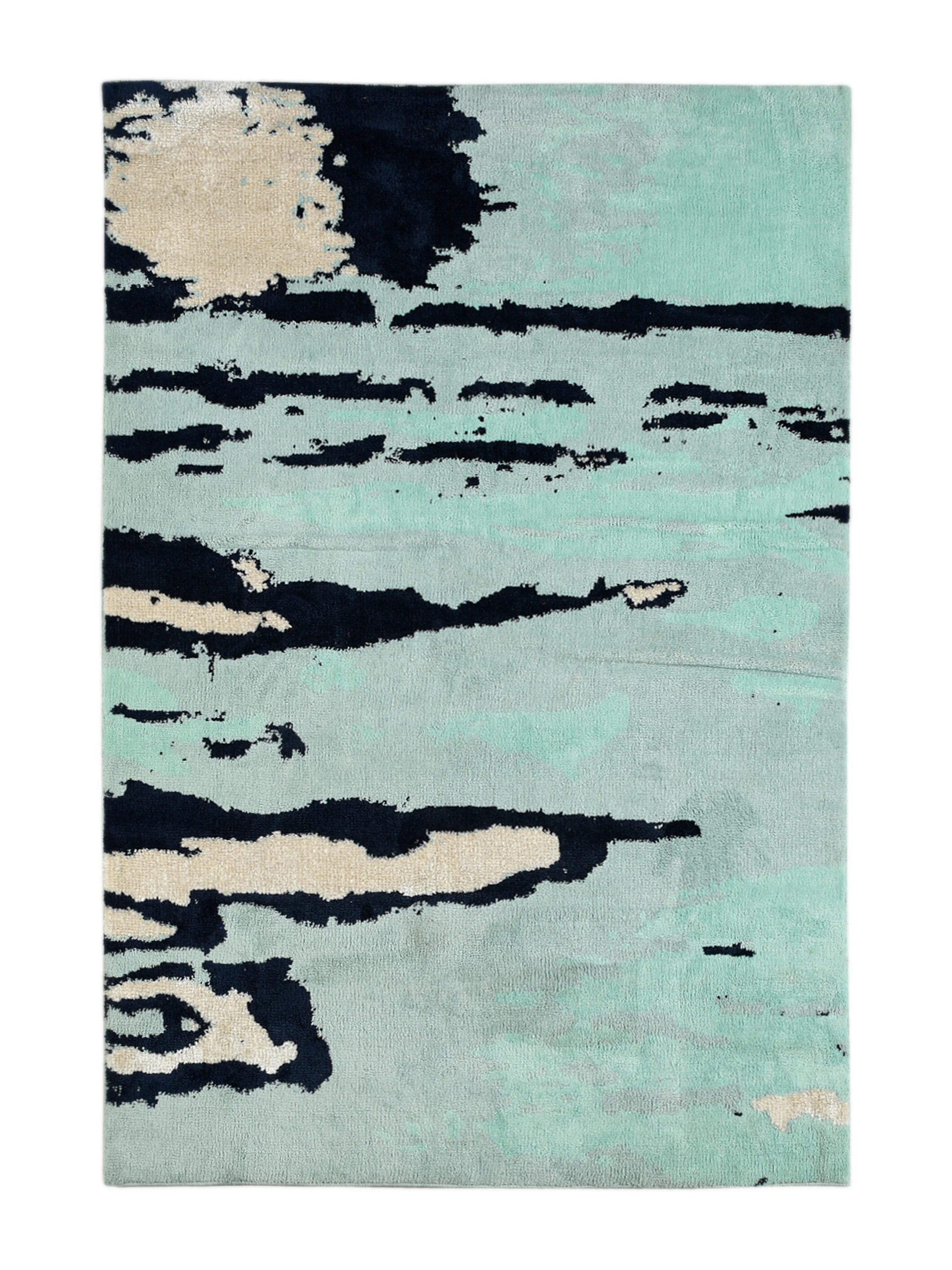 Cryst Yarn Art Carpet | Level Cut Shiny Matte Yarn Carpet with Elegant Texture - Image 2