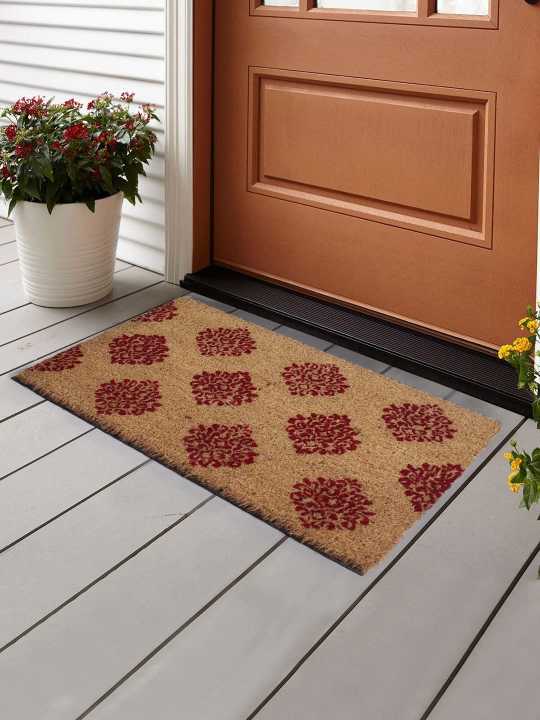 DAMASK Extra Thick Coir Door Mat | Premium Coir Texture with Long Durability - Image 6
