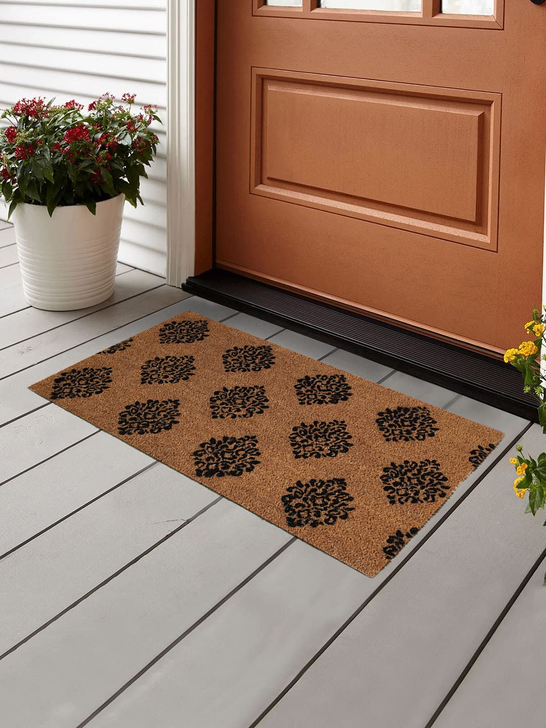 DAMASK Extra Thick Coir Door Mat | Premium Coir Texture with Long Durability - Image 8