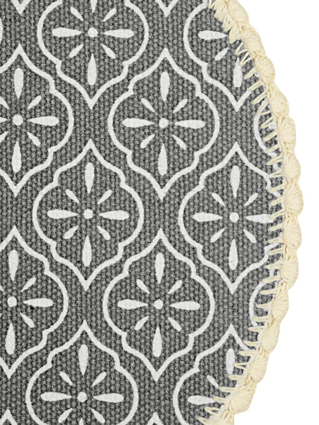 Jute & Cotton Table Mat with Artistic Print | Handcrafted Dining Table Décor - Image 34