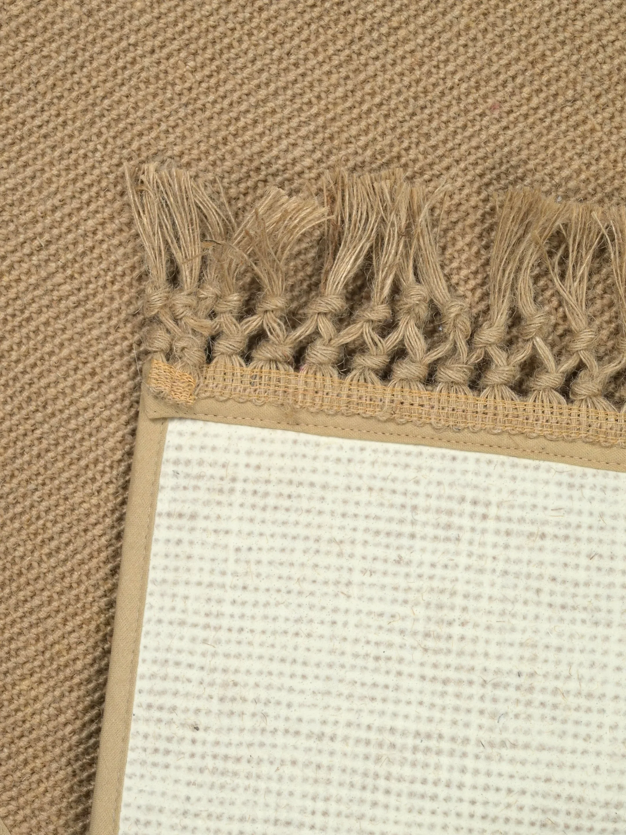 DESH - JUTE Woven Strong Anti-Slip Door Mat with fringe. - Image 5