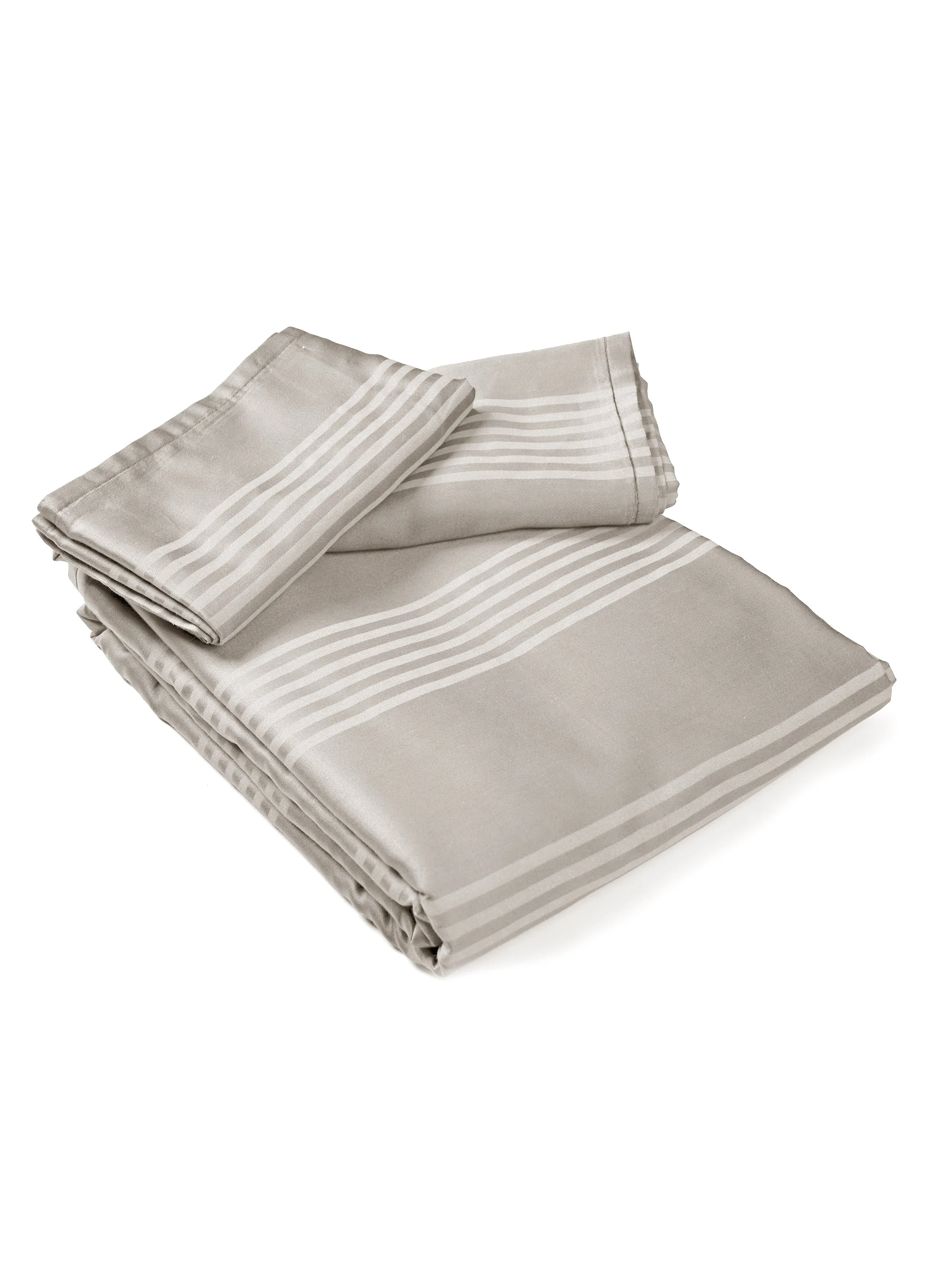 Dhari Soft Satin Weave Cotton Bedsheet | 300 TC | With 2 Pillow Covers - Image 3