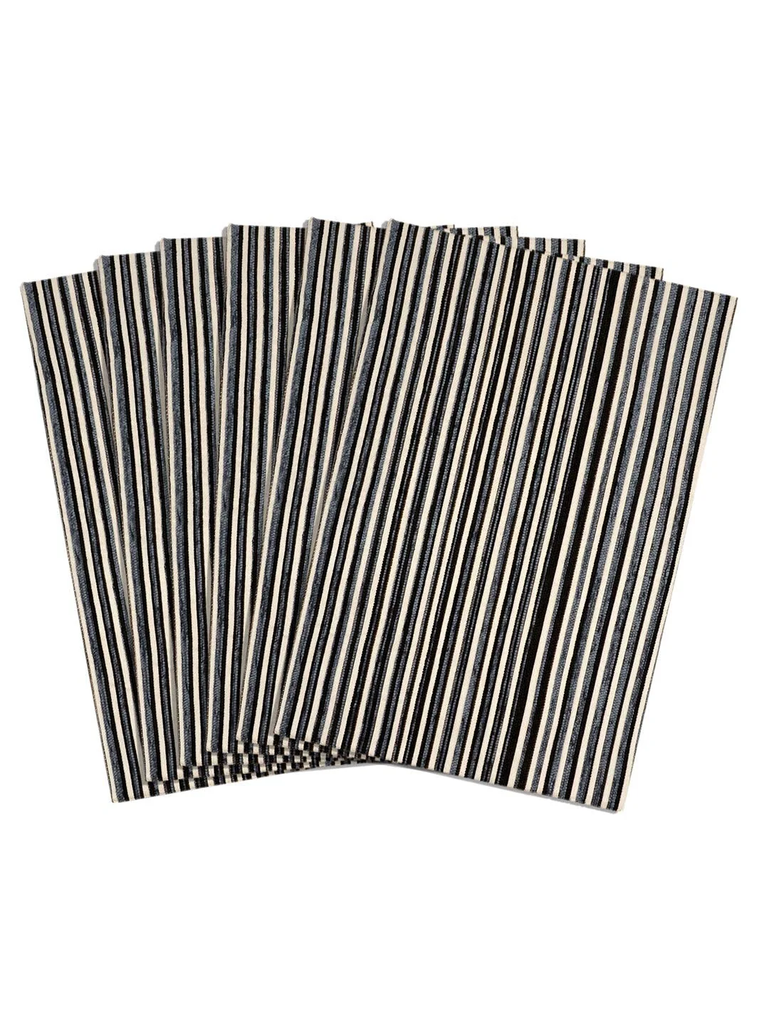 Stripe Dining Table Placemats | Set of 6 or 7 Pcs - Image 13
