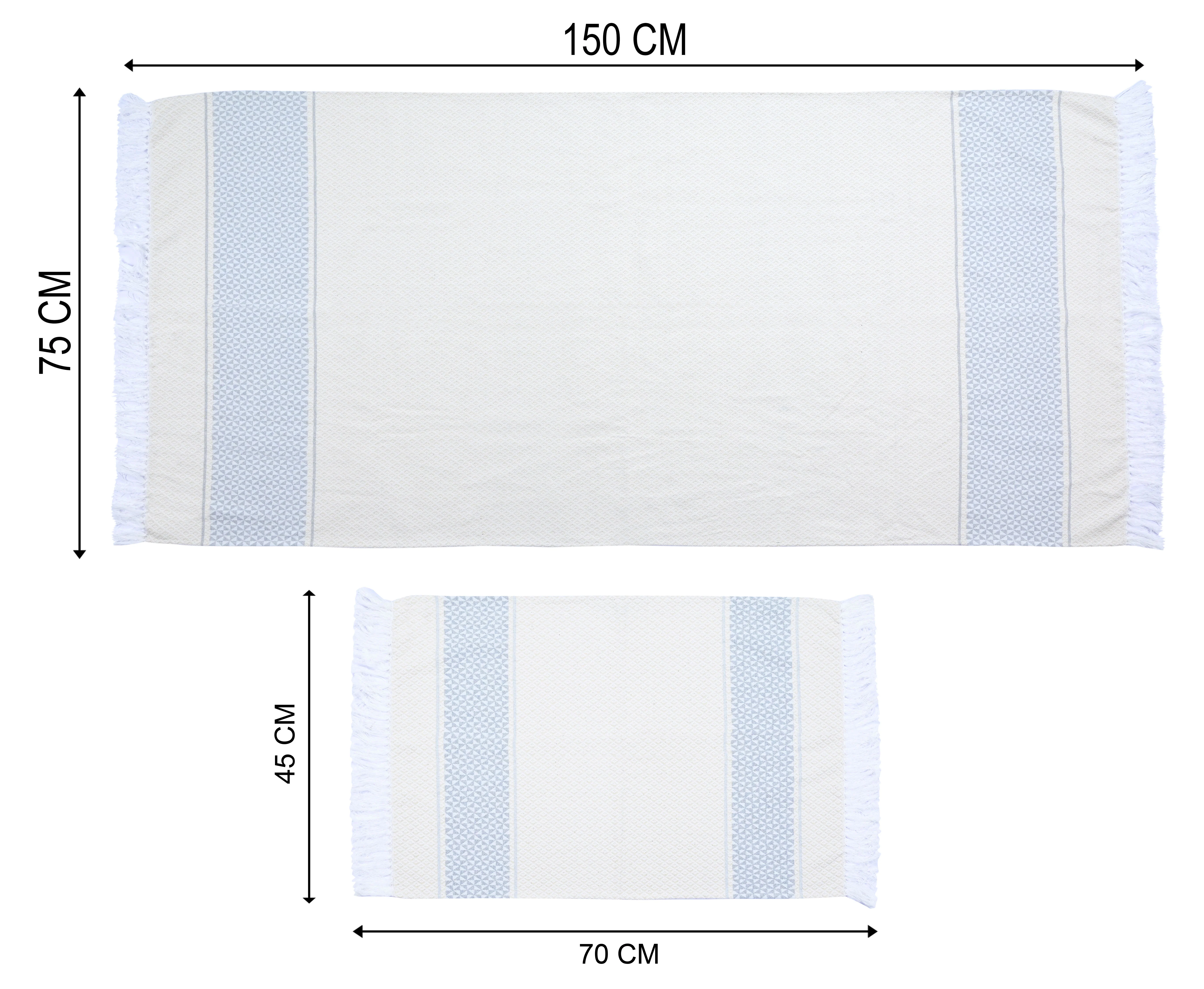 Firki Pure Cotton Bath & Hand Towel Set | Quick Dry Soft Towels | Bathing Kitchen Hand Towel Gym | Men & Women | Bathroom Accessories Set | - Image 21