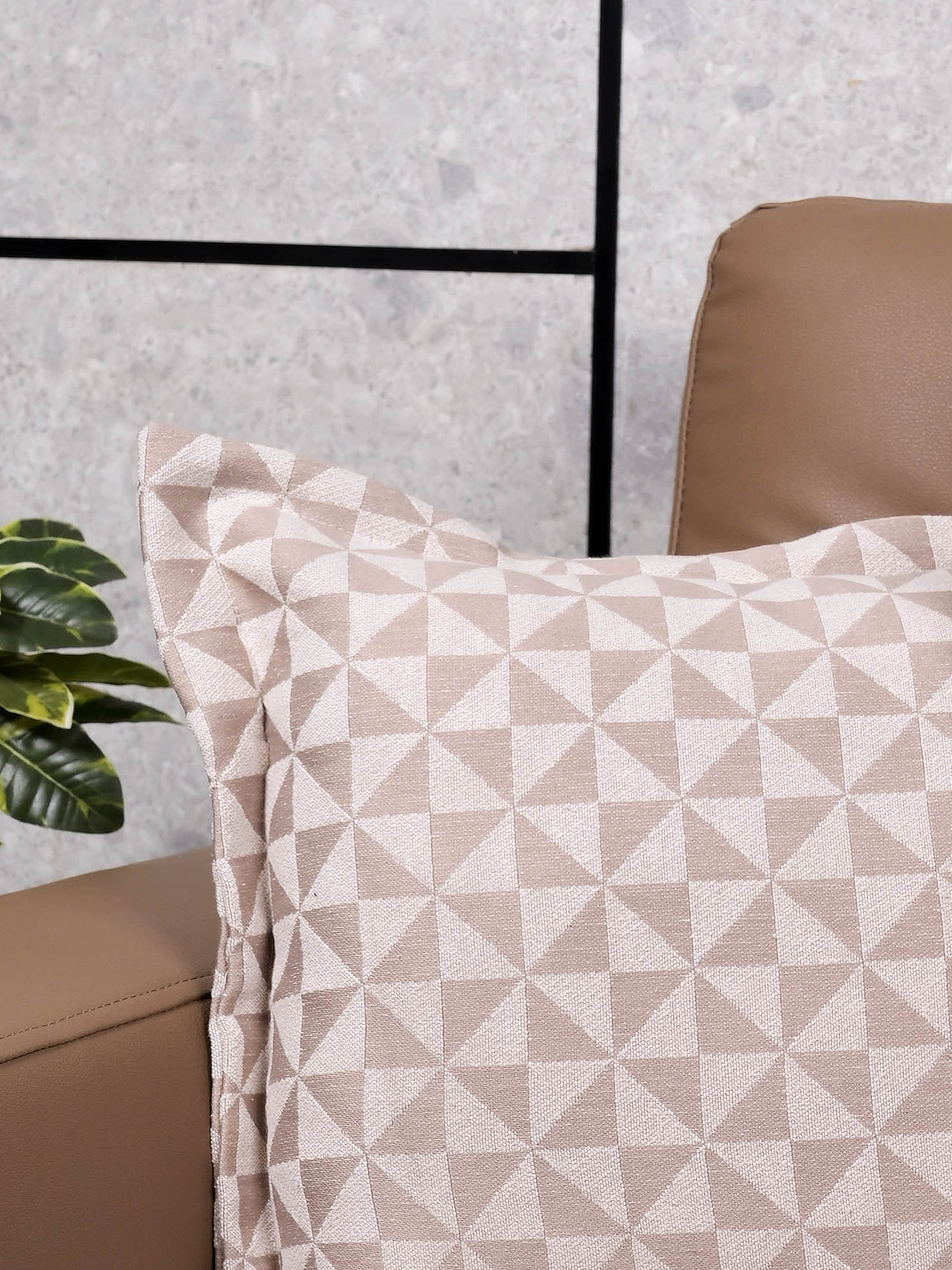 Firki Damask Cushion Covers – Artistic Cotton Design with Timeless Motifs - Image 4