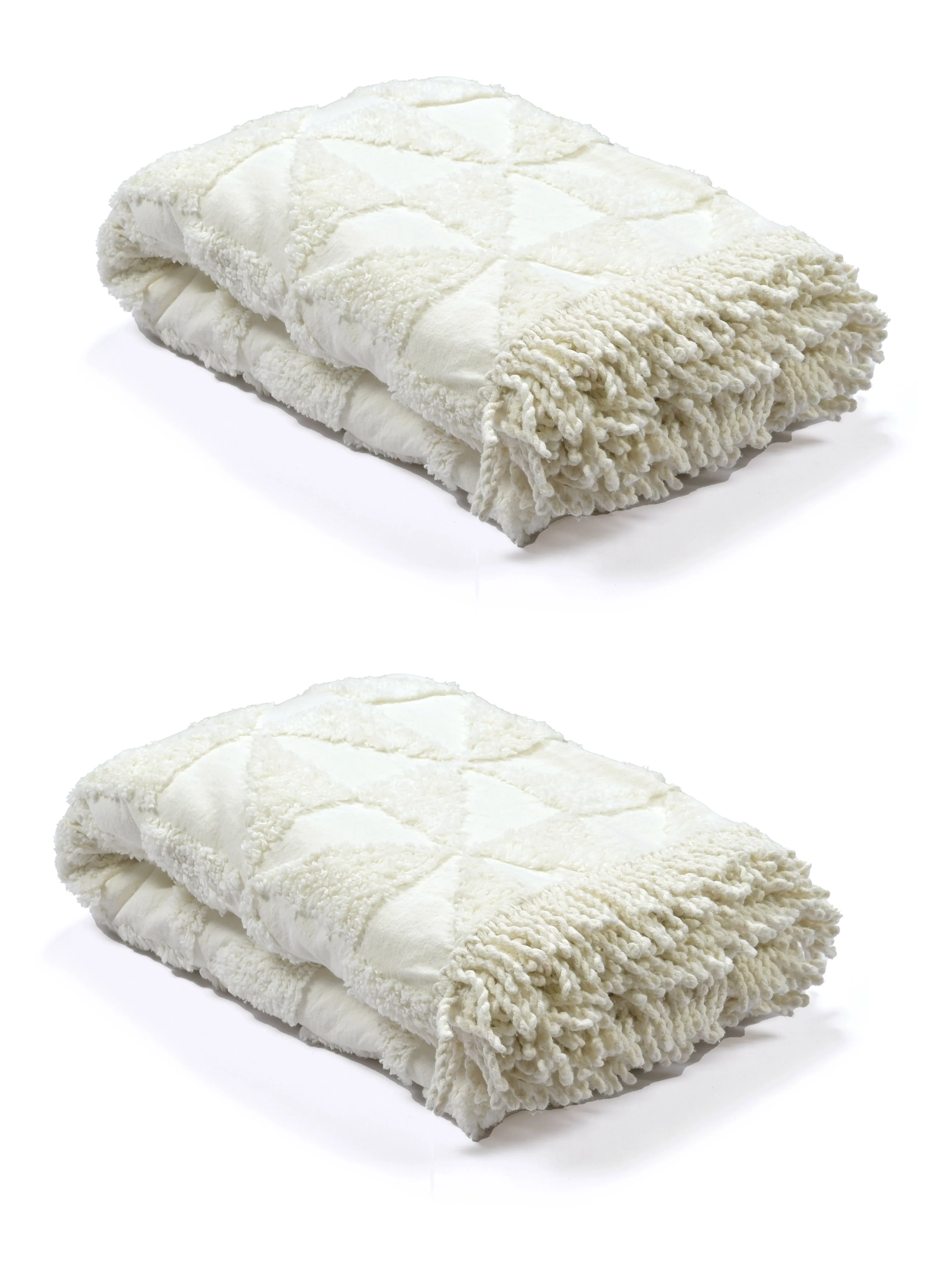 Firki Cotton Sofa Throw Cover | Hand-Woven Finish - Image 5
