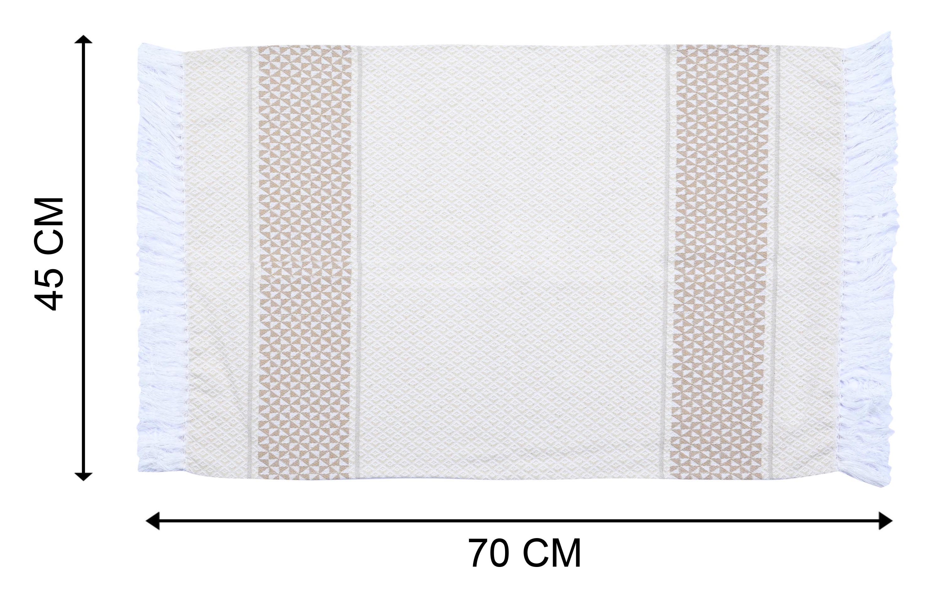 Firki Pure Cotton 4 PC Hand Towel Set | Quick Dry Soft Towels | Bathing Kitchen Hand Towel Gym | Men & Women | Bathroom Accessories Set | - Image 12