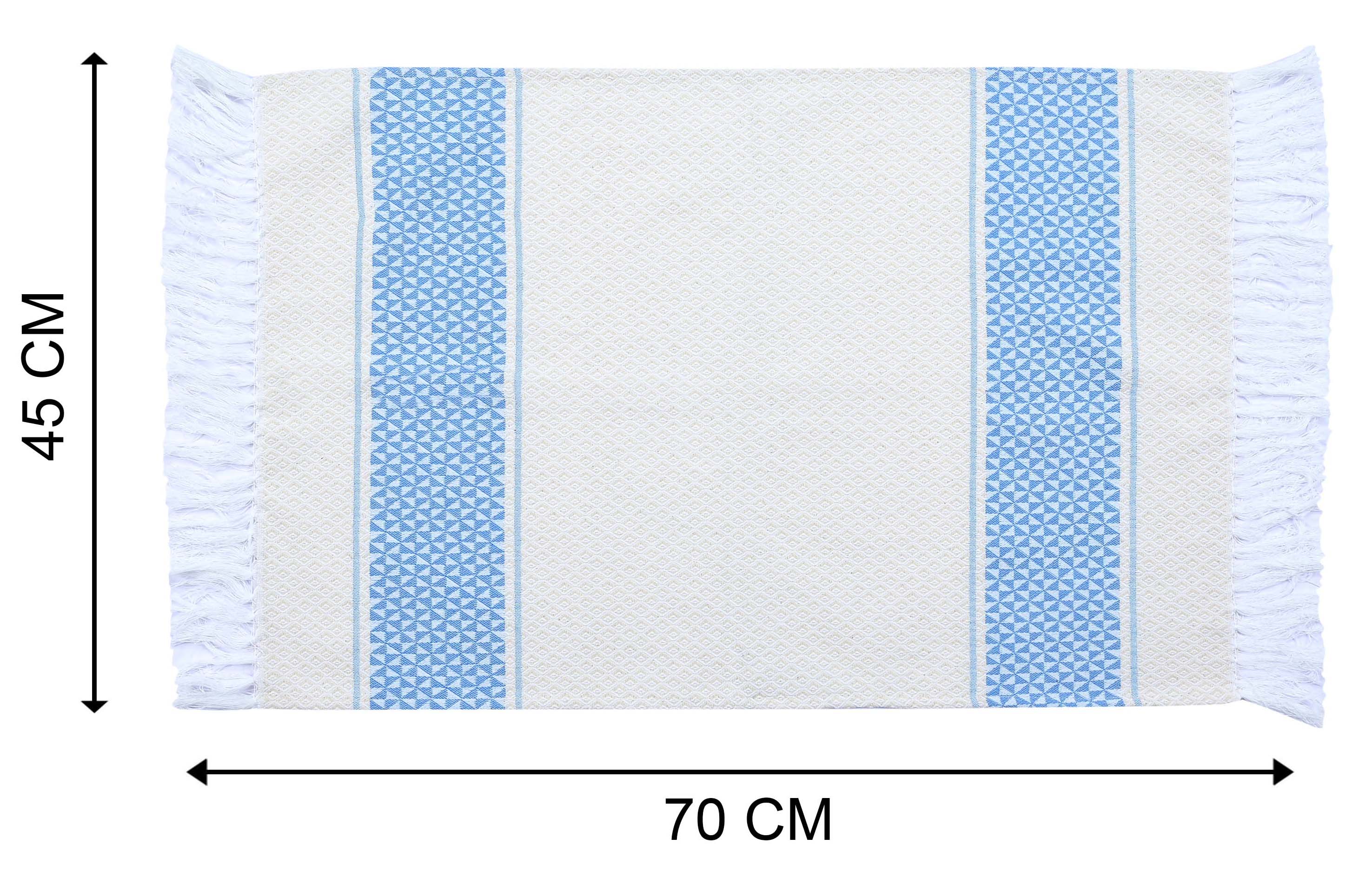 Firki Pure Cotton 4 PC Hand Towel Set | Quick Dry Soft Towels | Bathing Kitchen Hand Towel Gym | Men & Women | Bathroom Accessories Set | - Image 6