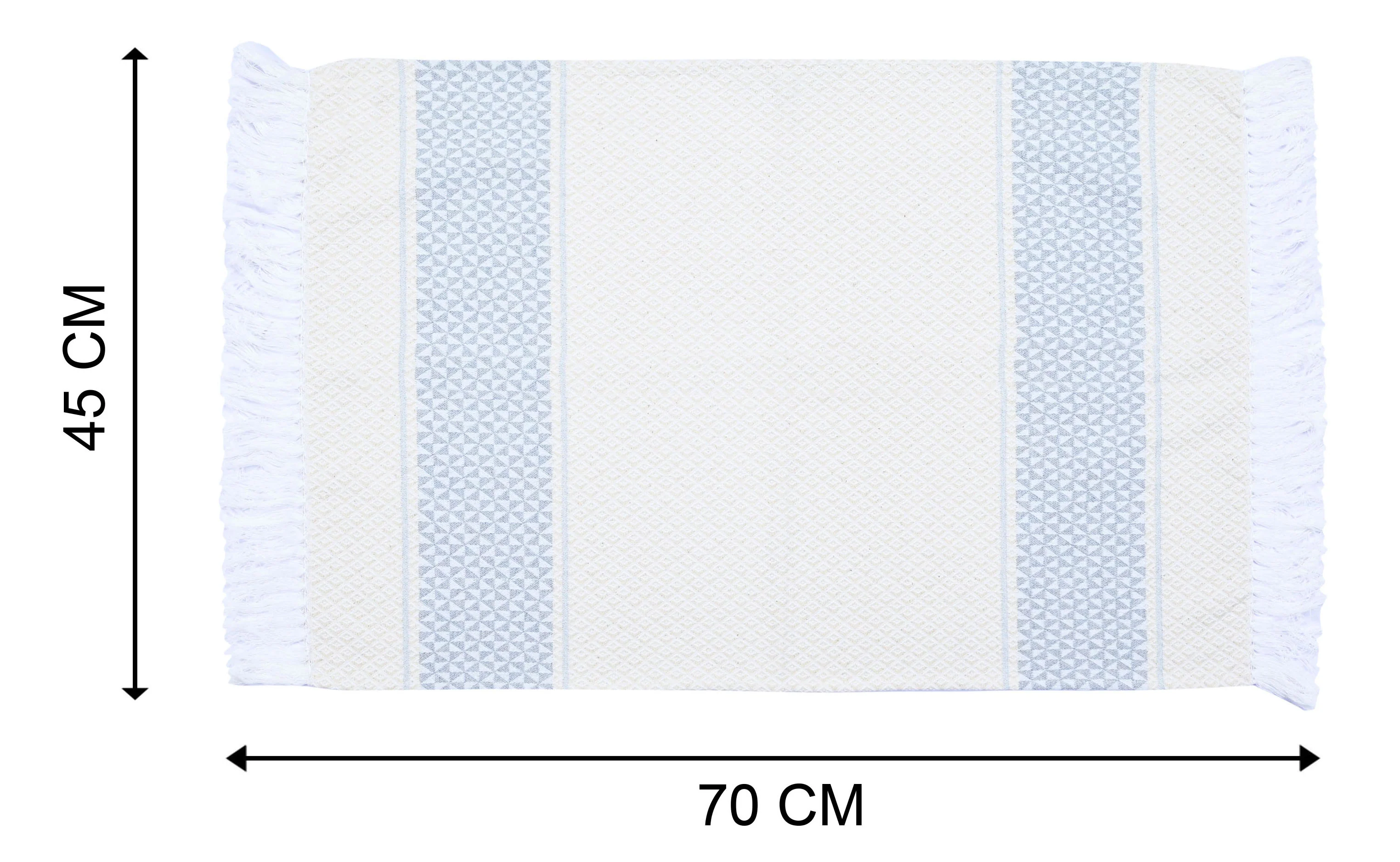 Firki Pure Cotton 4 PC Hand Towel Set | Quick Dry Soft Towels | Bathing Kitchen Hand Towel Gym | Men & Women | Bathroom Accessories Set | - Image 18