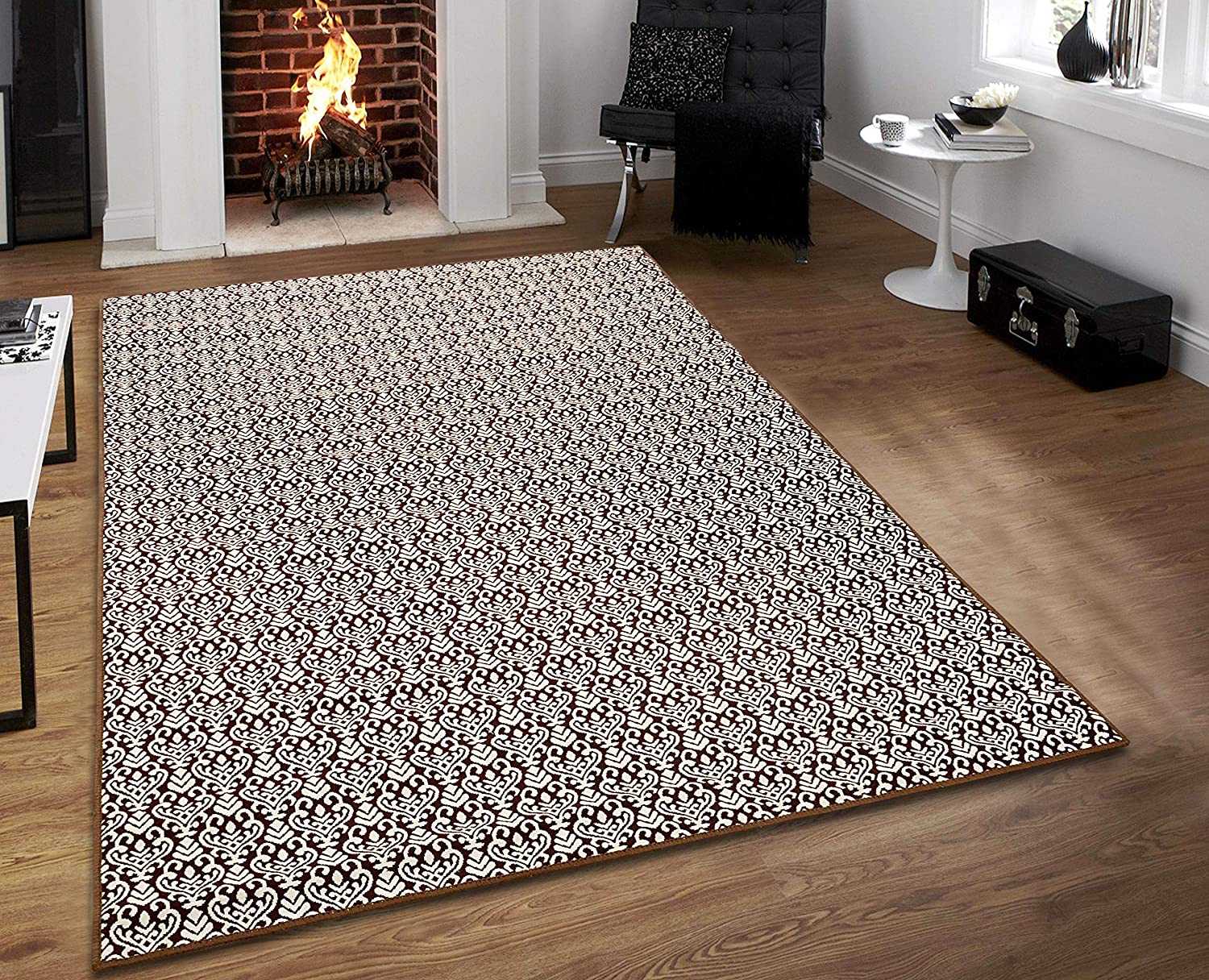 Fleur Cotton Runner | Elegant Floral Pattern & Non-Slip Backing - Image 23