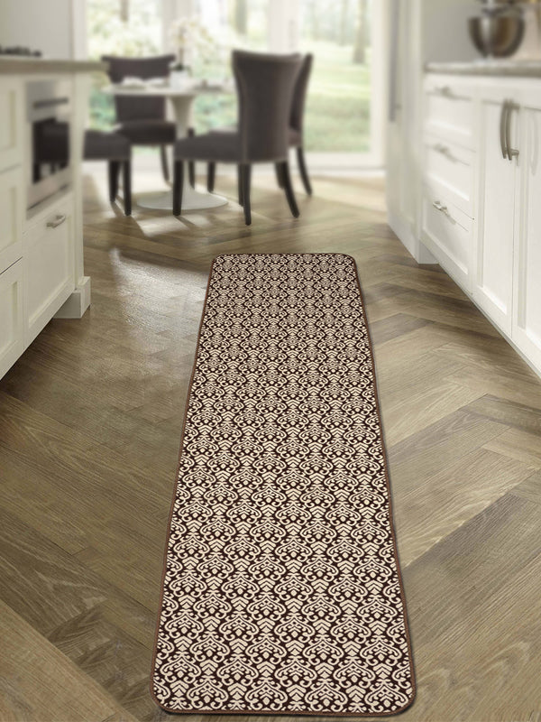 Fleur Cotton Runner | Elegant Floral Pattern & Non-Slip Backing - Image 31