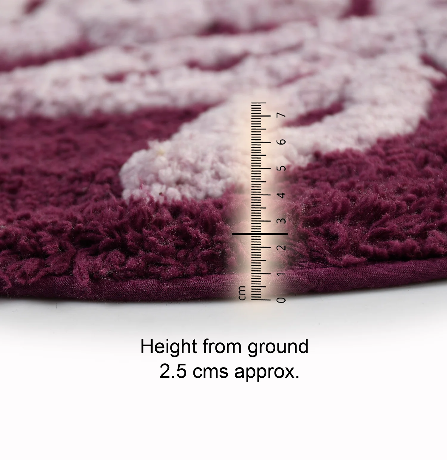FLEUR Oval Soft Bathmat | 50x80 cm, Anti-Slip Comfort - Image 10