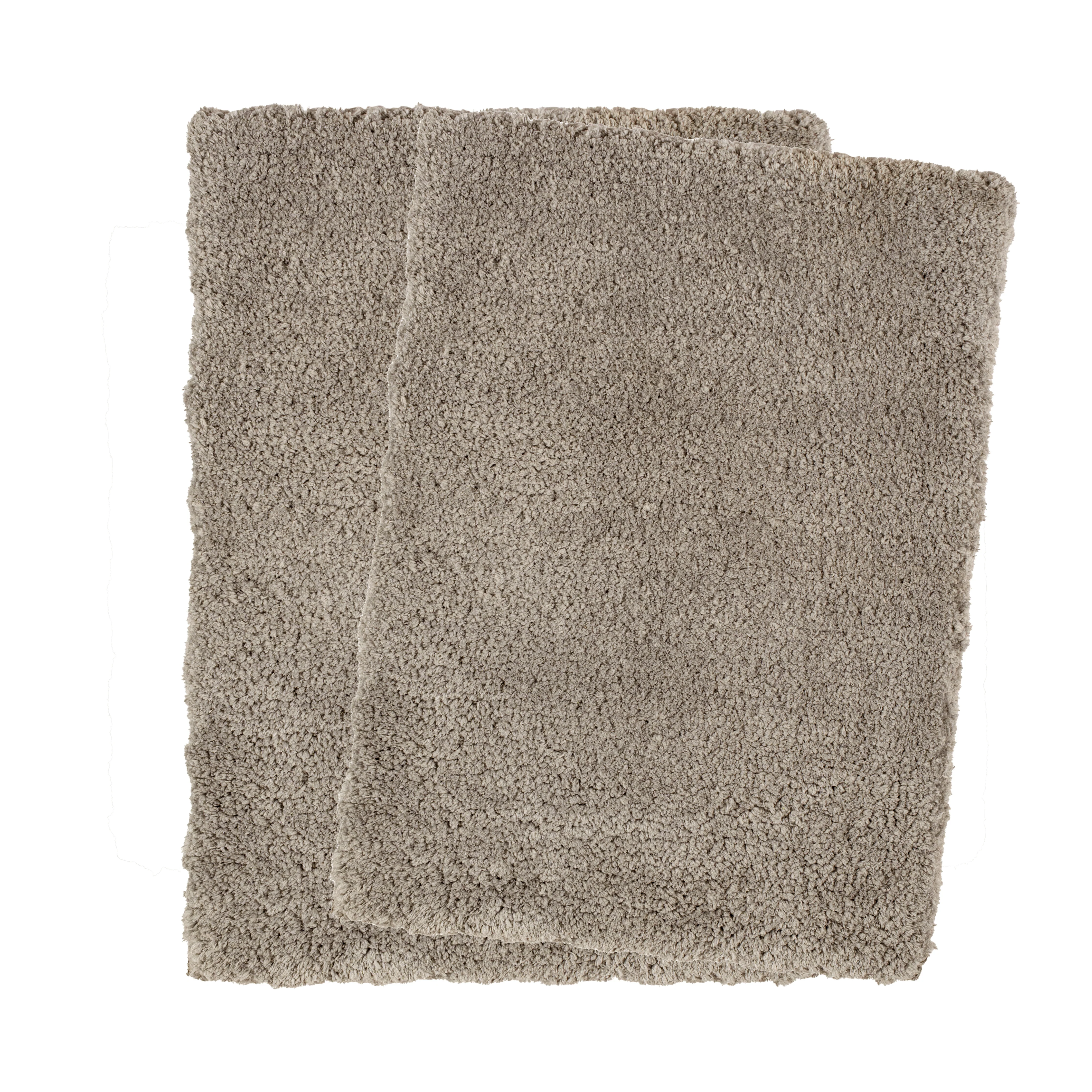 GIA Solid Soft Microfiber Non Slip Thick Fluffy Soft Bath Mats |Water Absorbing Mat | Washable Quick Drying Foot mat | Home, Bathroom, Bedroom, Kitchen | Solid Floor Mat - Image 41